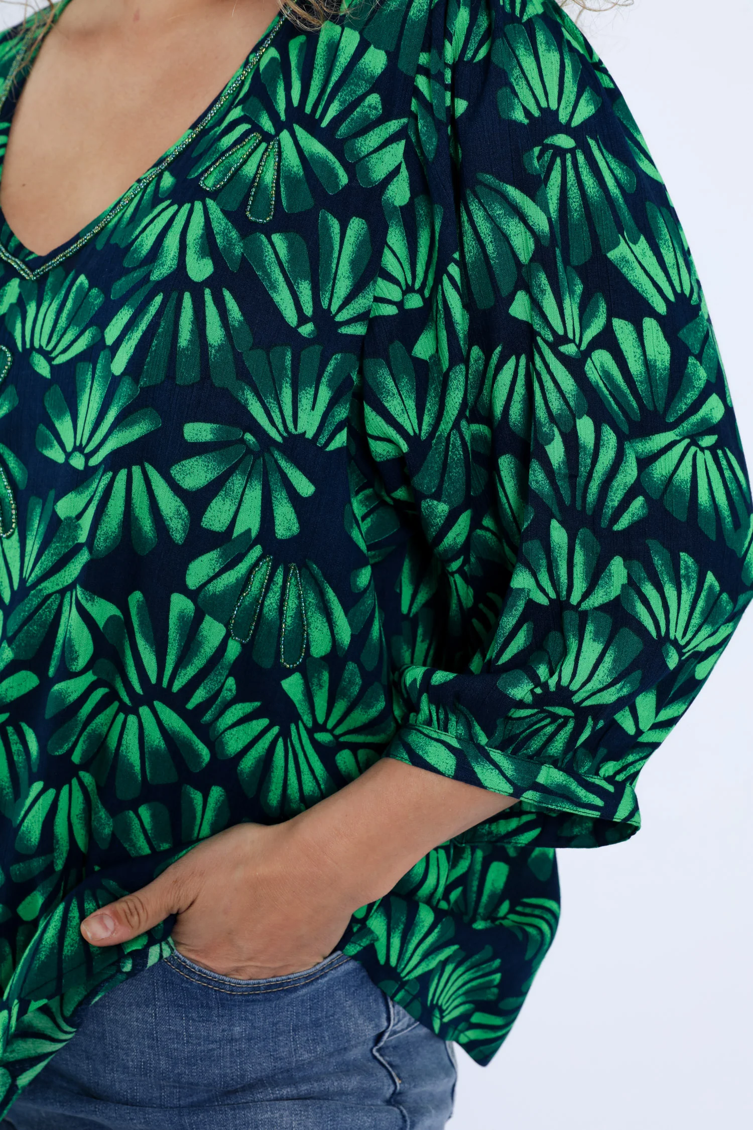 Blouse en viscose imprimé floral - Image 4