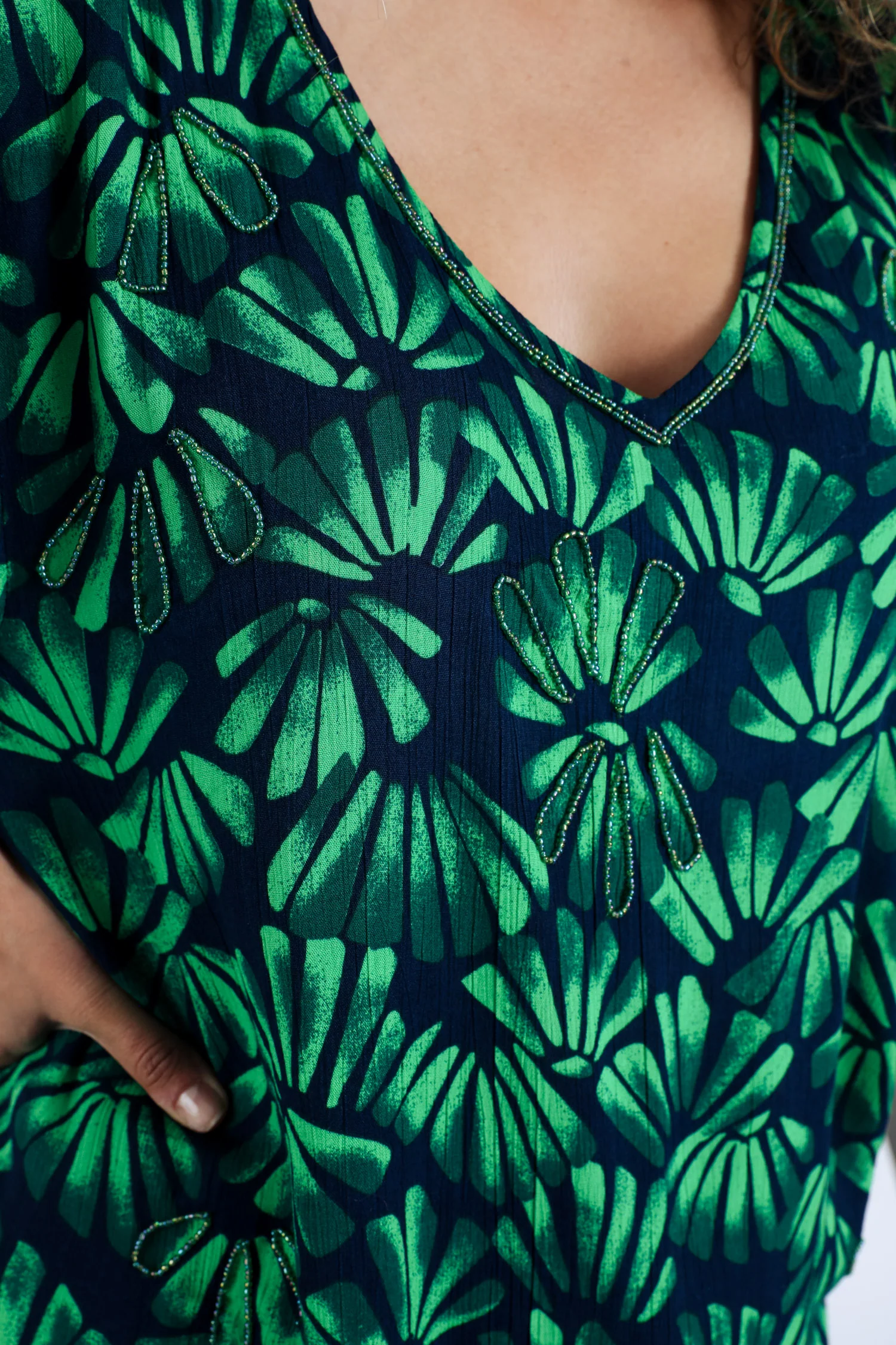 Blouse en viscose imprimé floral - Image 6
