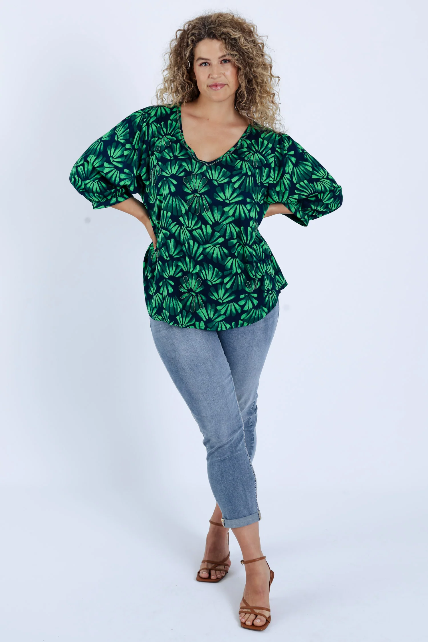 Blouse en viscose imprimé floral - Image 7