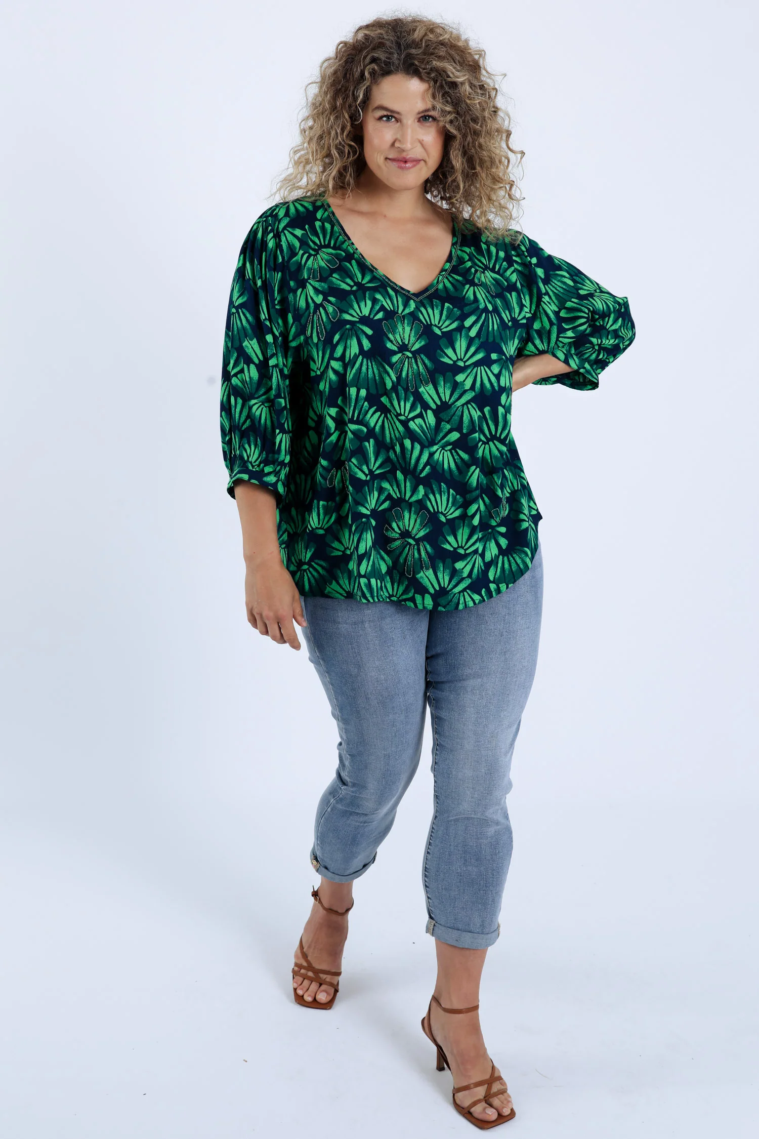 Blouse en viscose imprimé floral - Image 9