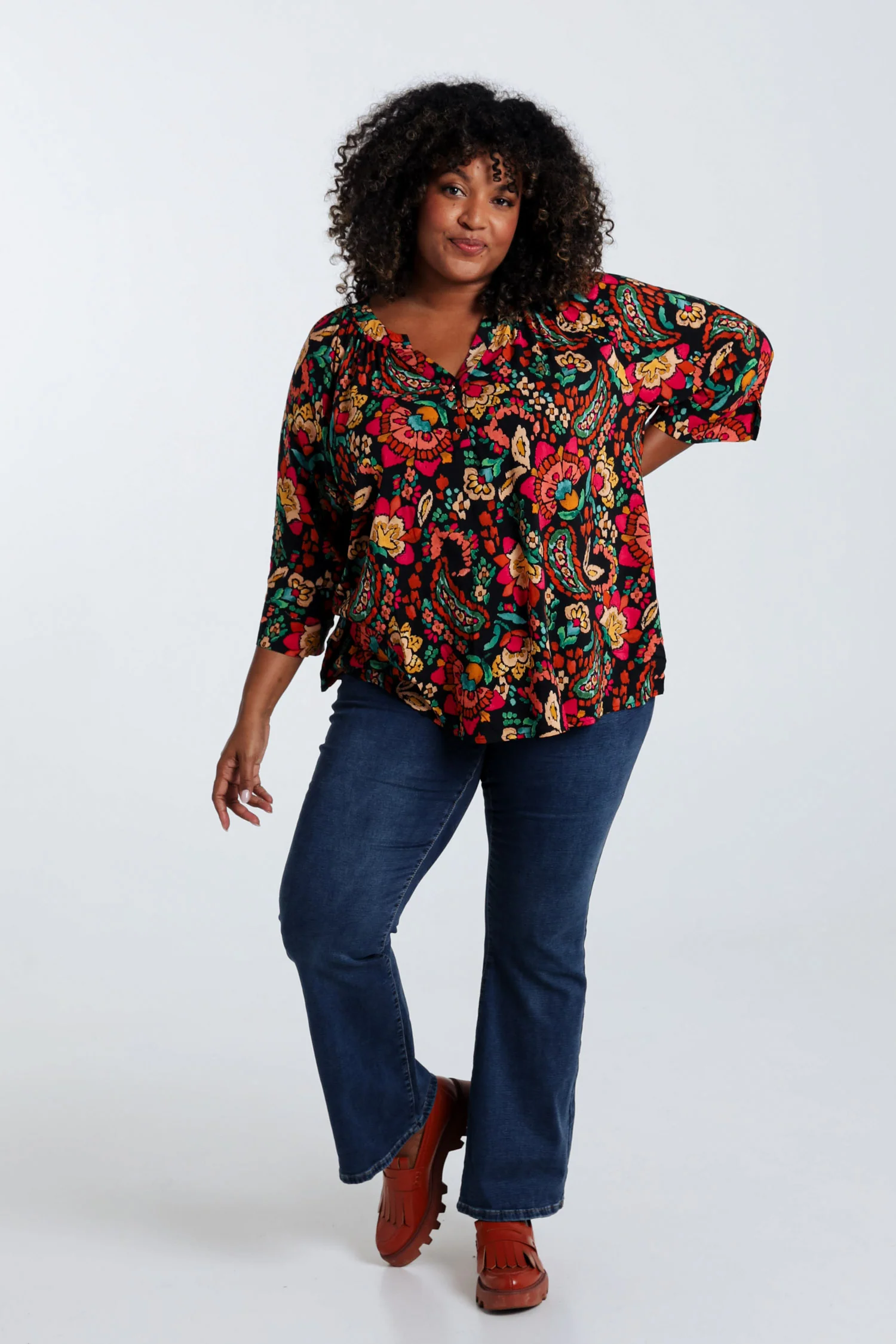 Blouse en viscose imprimé floral - Image 7