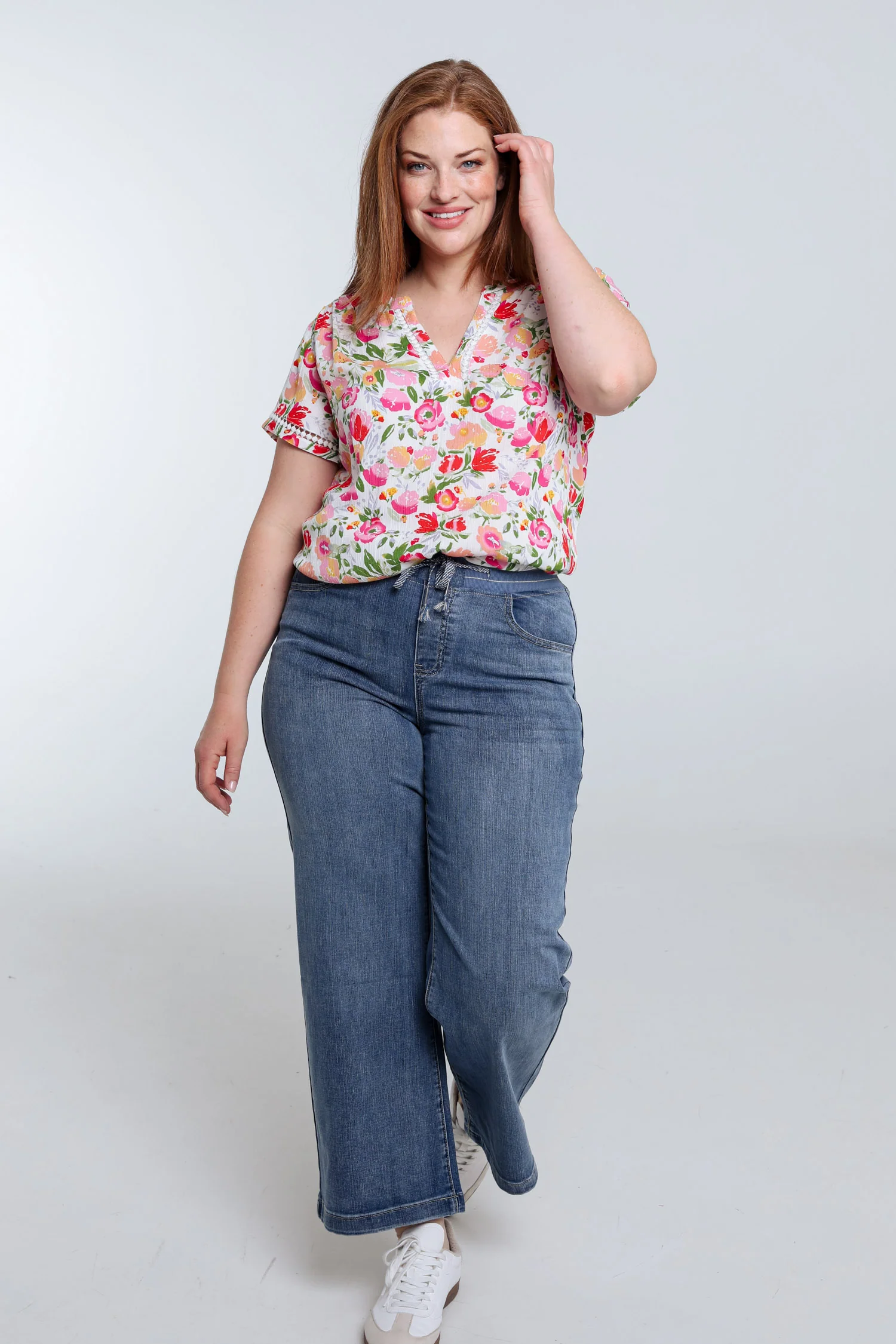 Blouse en viscose imprimé floral - Image 9