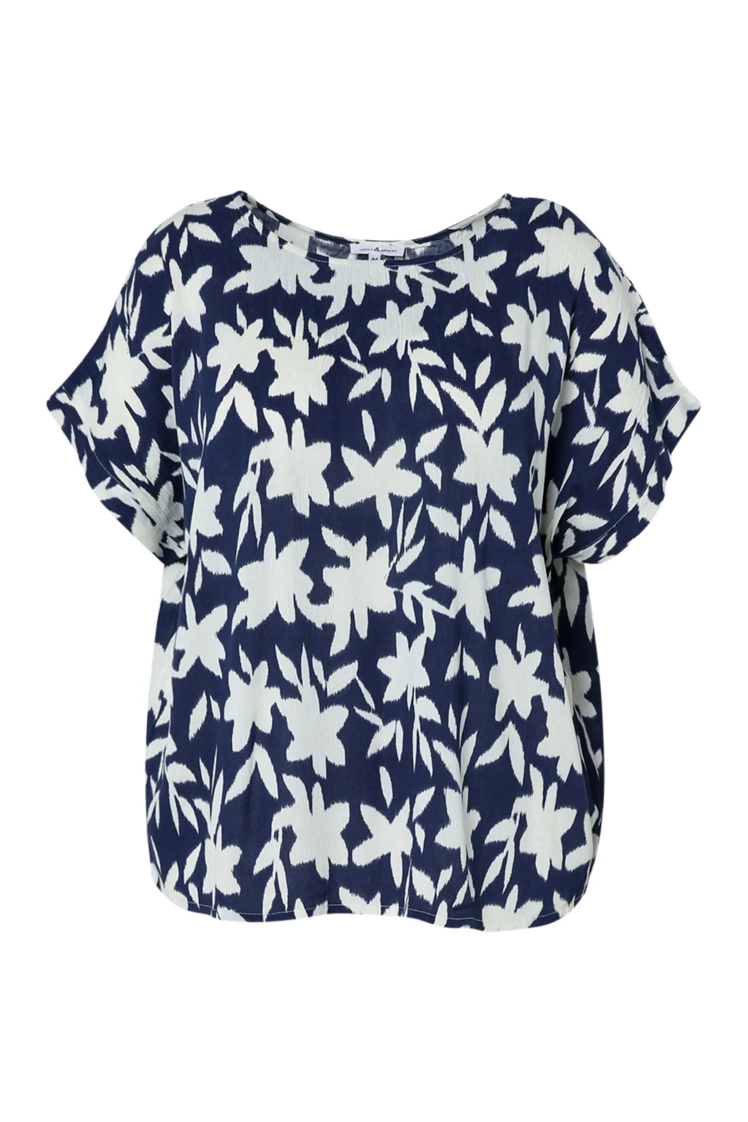 Blouse en viscose imprimé floral bicolore - Image 10