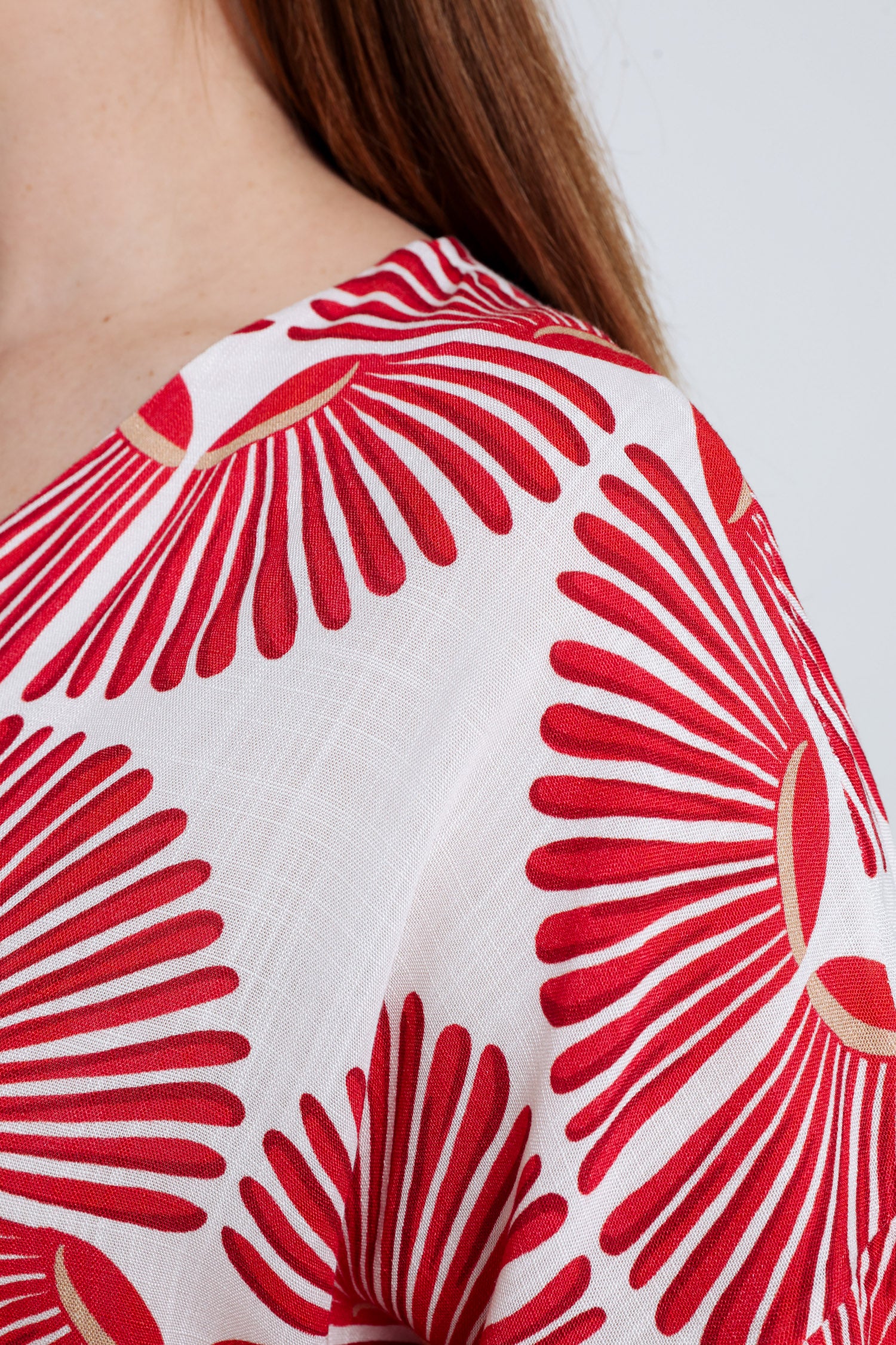 Blouse en viscose imprimé graphique bicolore - Image 16