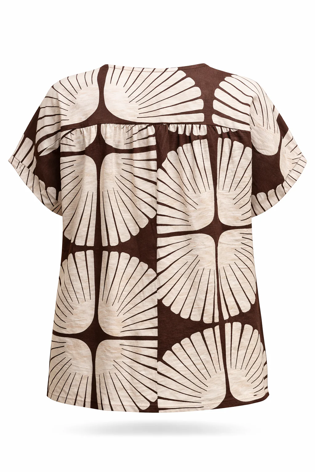 Blouse en viscose imprimé graphique bicolore - Image 10
