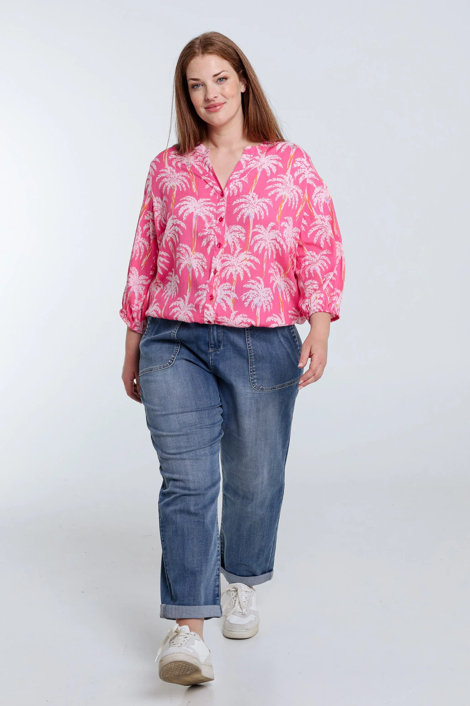 Blouse en viscose imprimé palmiers - Image 9