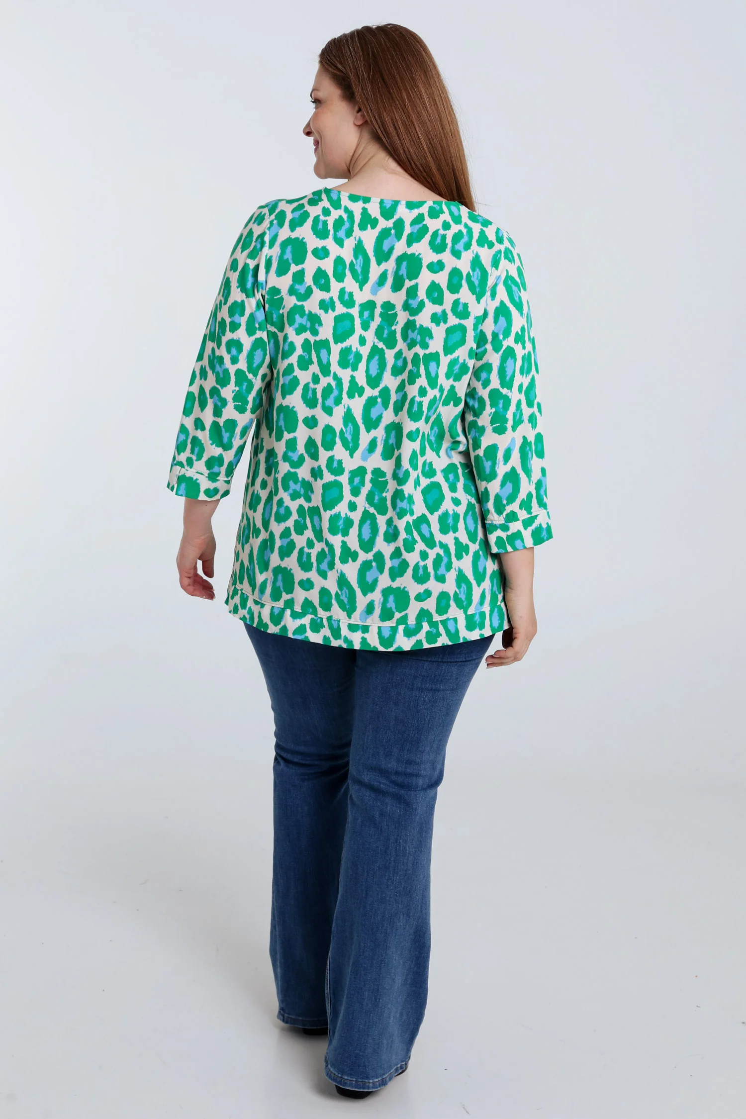 Blouse en viscose imprimé peau de bête - Image 13