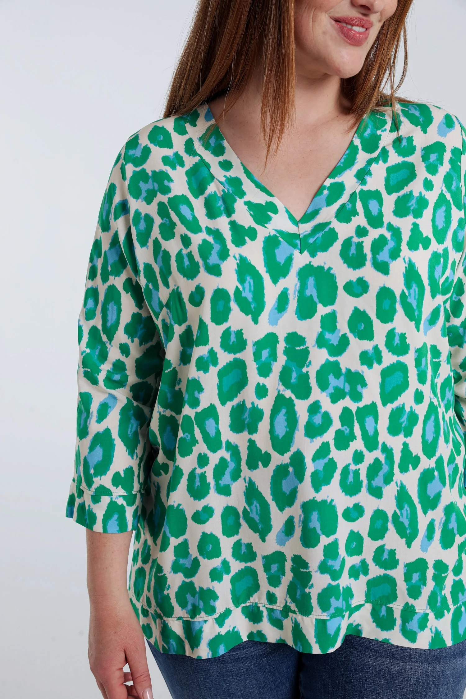 Blouse en viscose imprimé peau de bête - Image 17