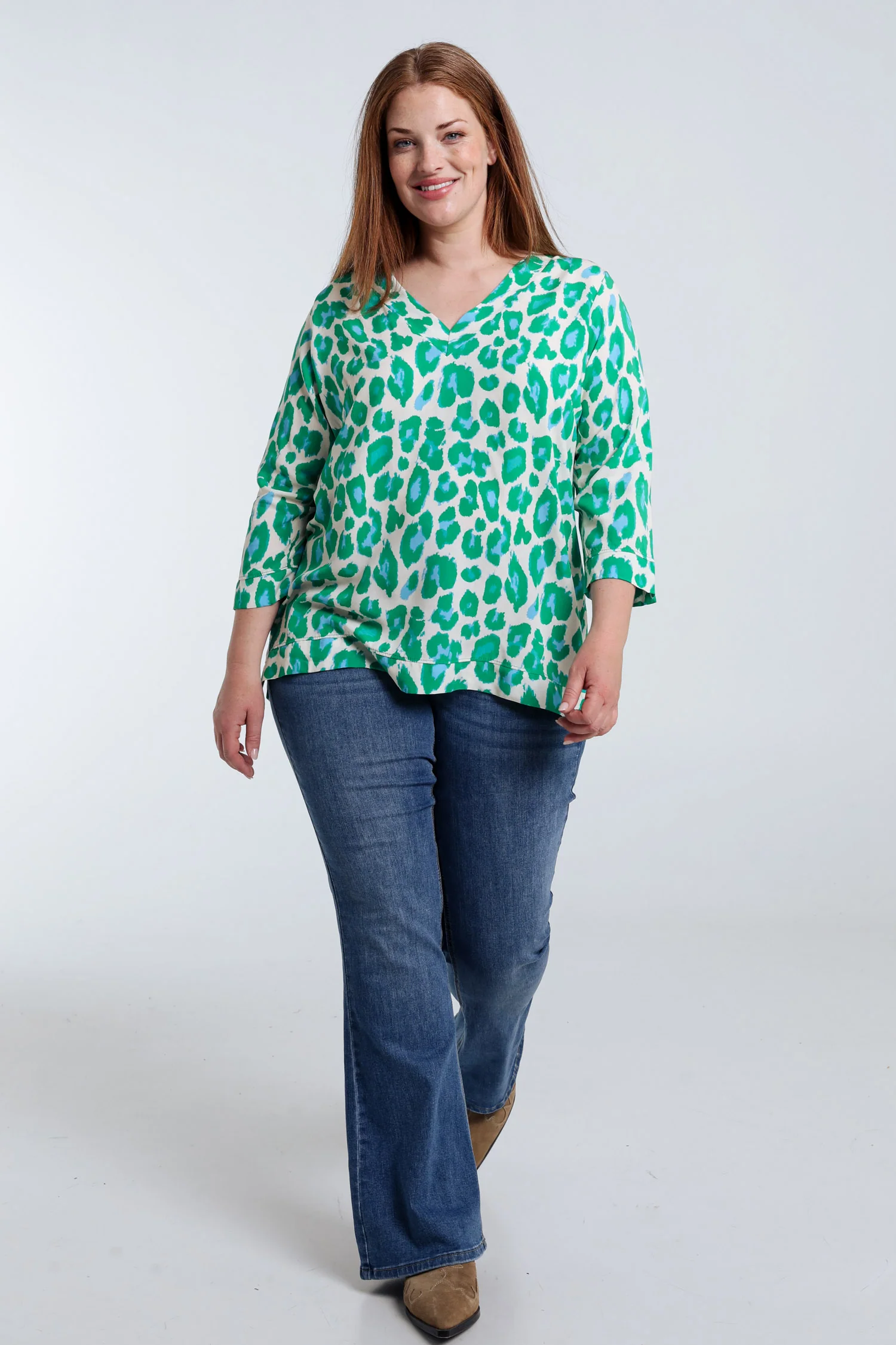Blouse en viscose imprimé peau de bête - Image 20