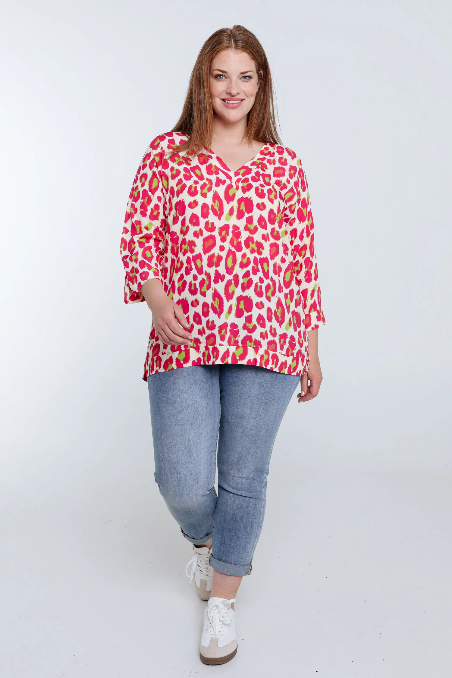 Blouse en viscose imprimé peau de bête - Image 9