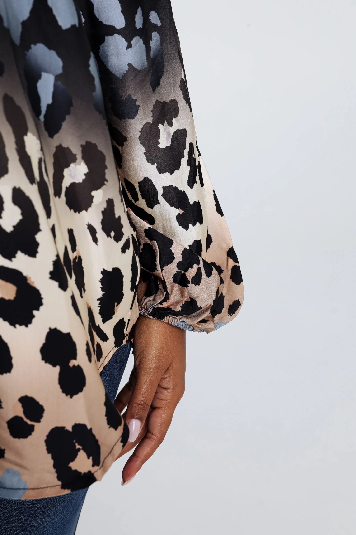 Blouse en viscose imprimé peu de bête - Image 5