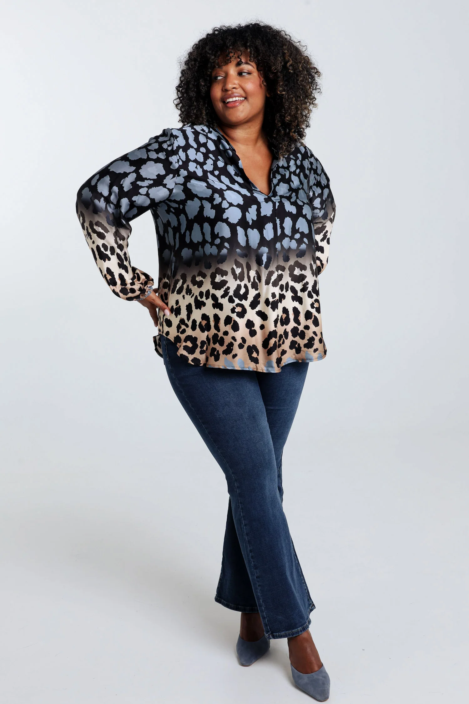 Blouse en viscose imprimé peu de bête - Image 7