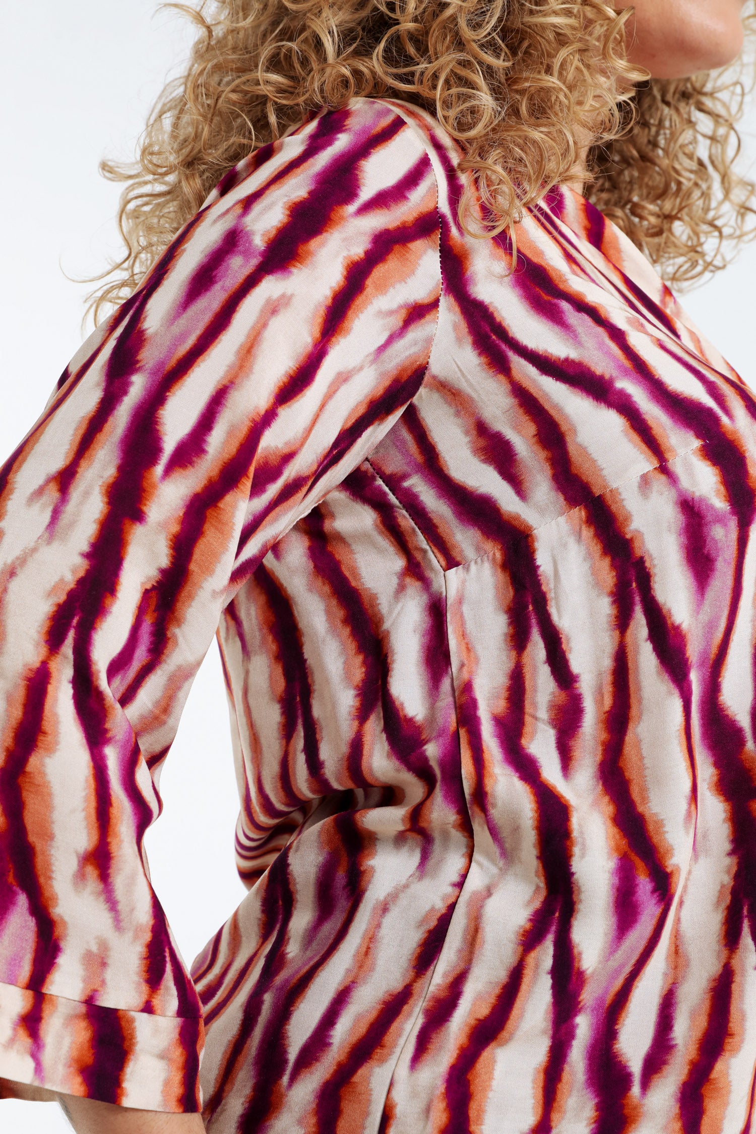 Blouse en viscose imprimé tie and dye - Image 5