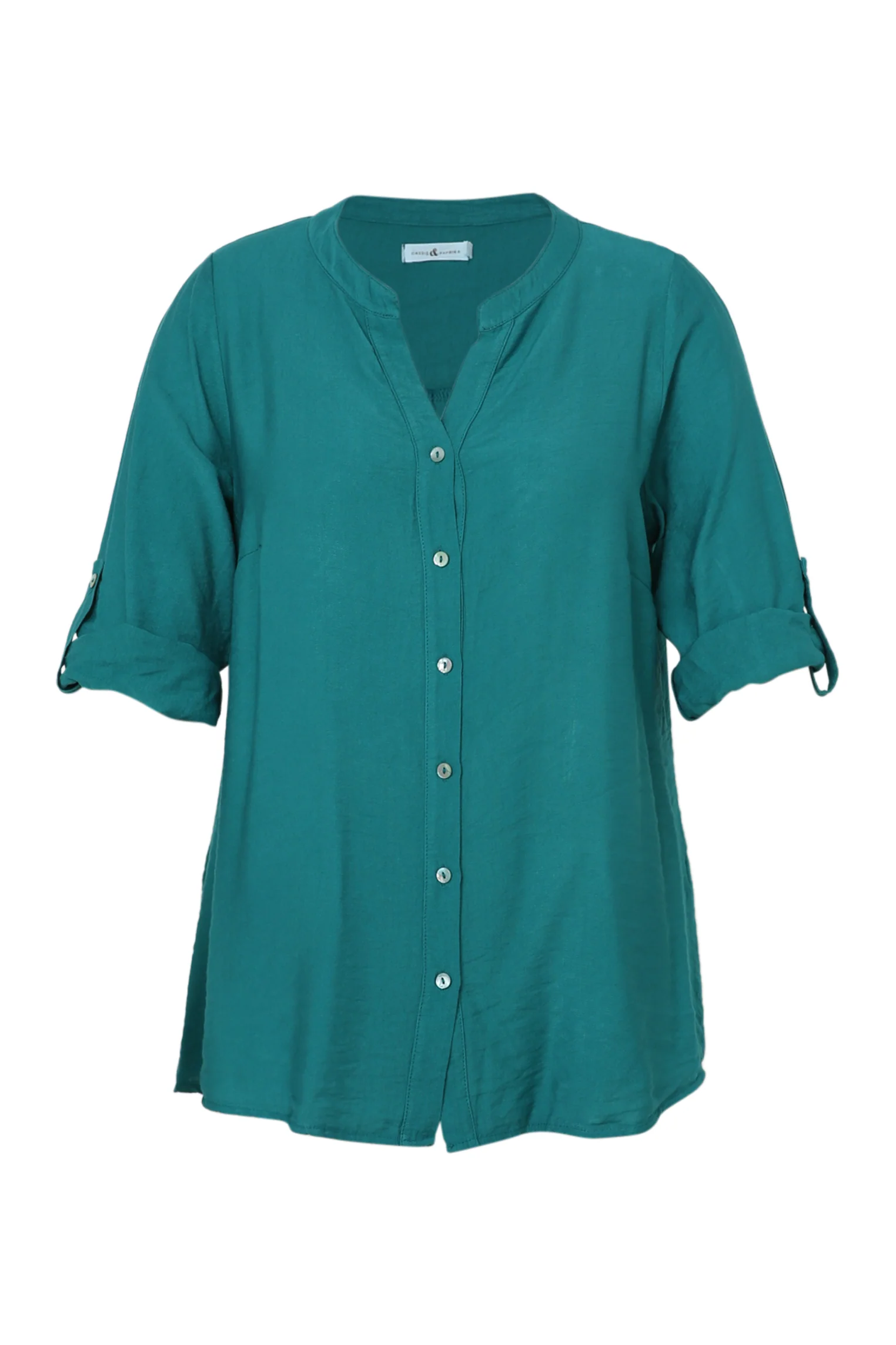 Blouse en viscose uni - Image 21