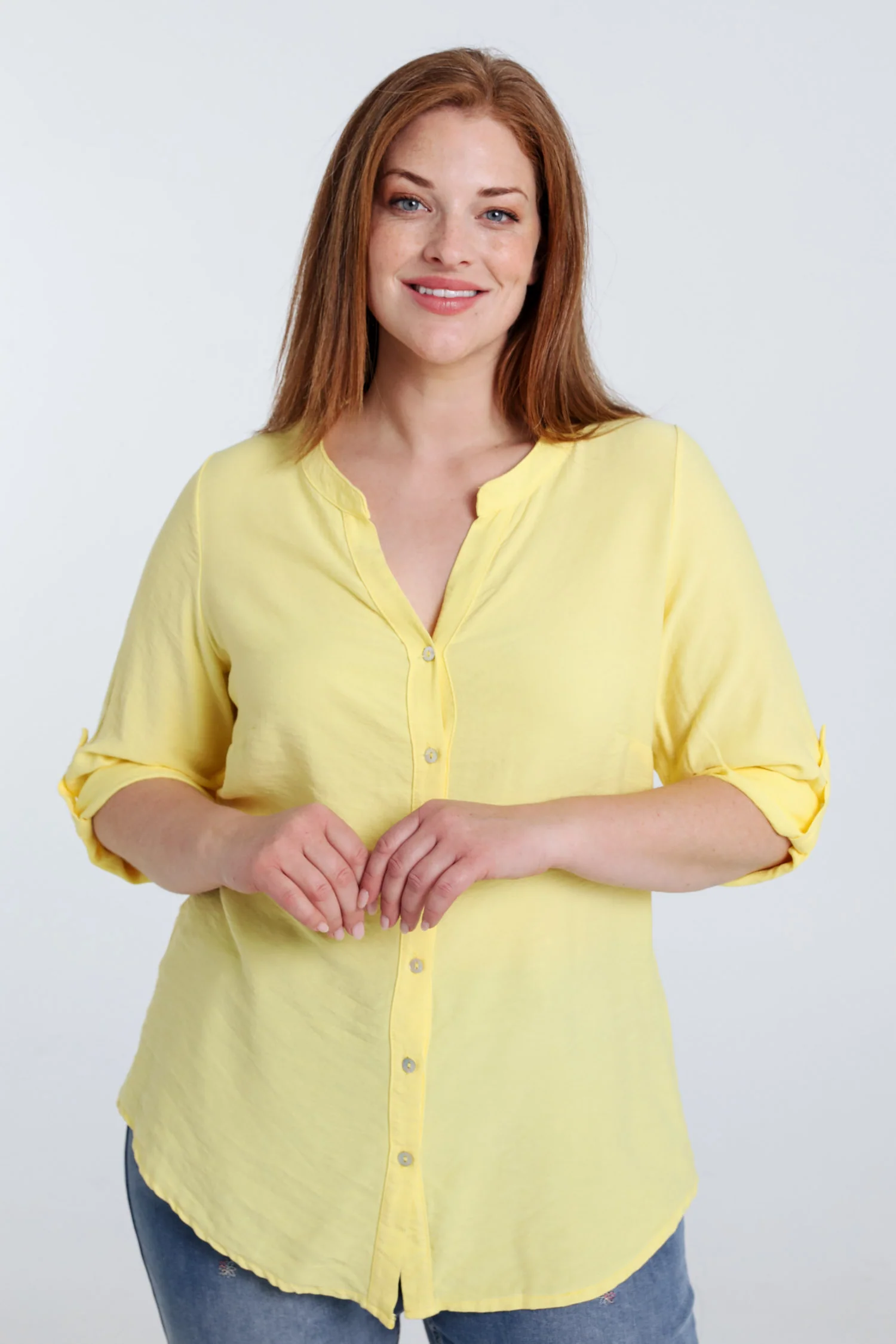 Blouse en viscose uni - Image 23