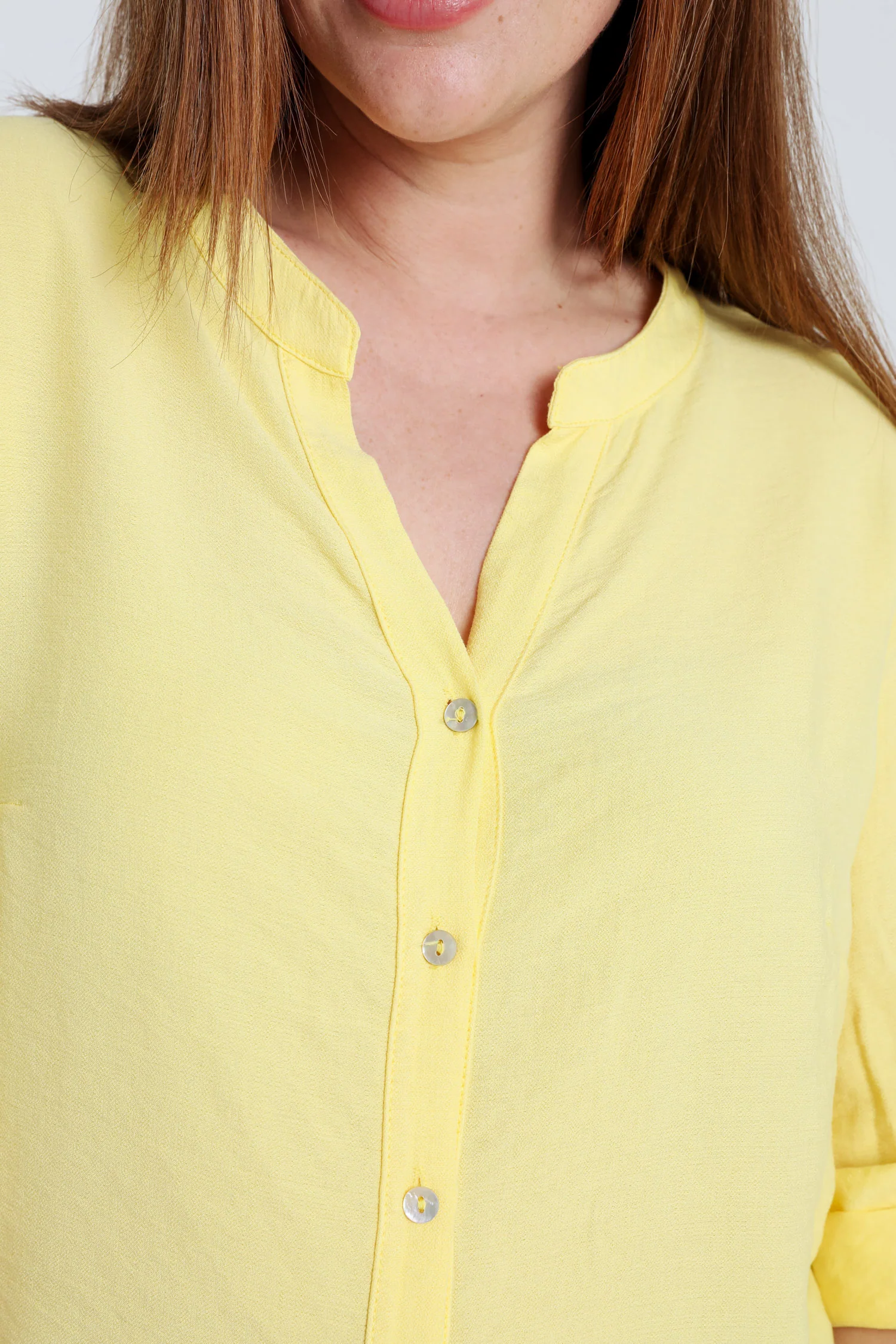 Blouse en viscose uni - Image 26