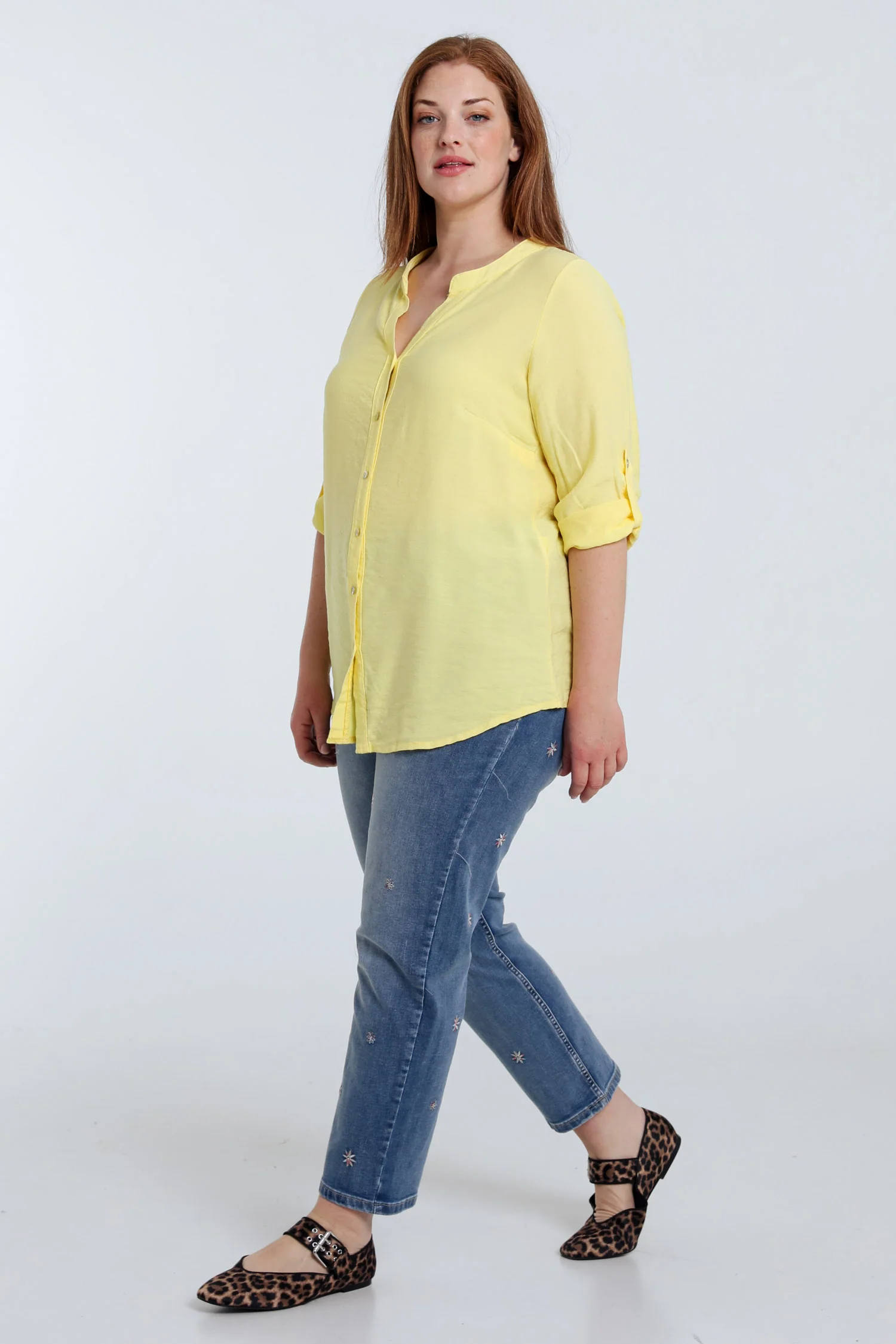 Blouse en viscose uni - Image 30