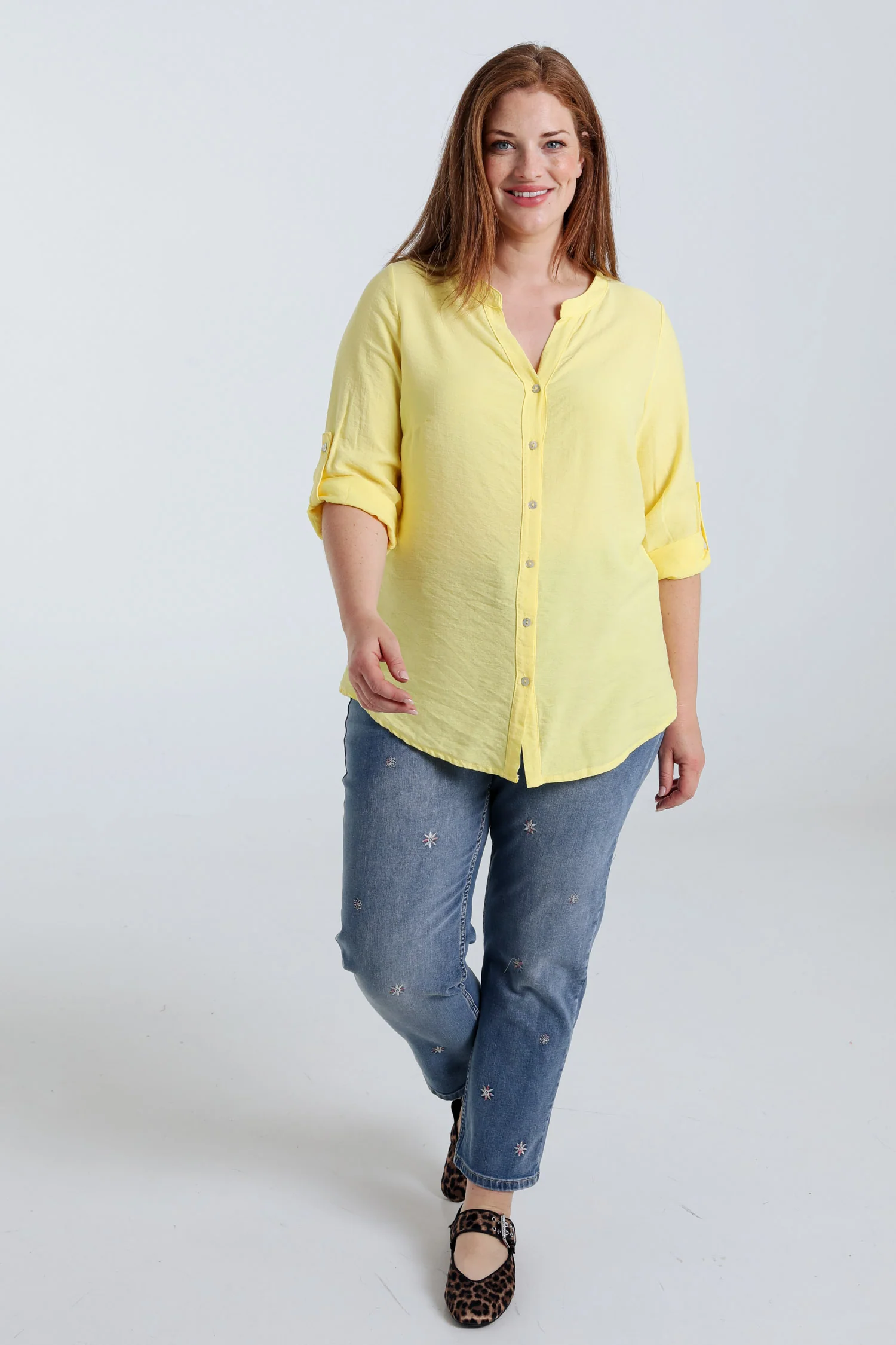 Blouse en viscose uni - Image 31