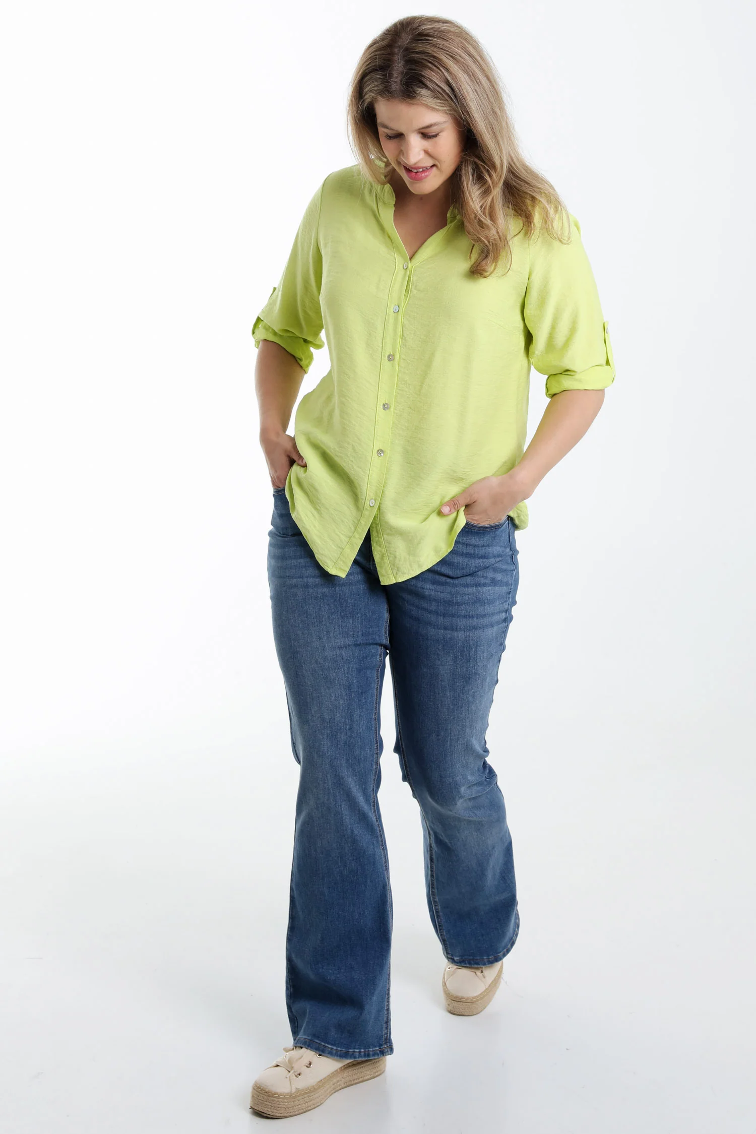 Blouse en viscose uni - Image 40