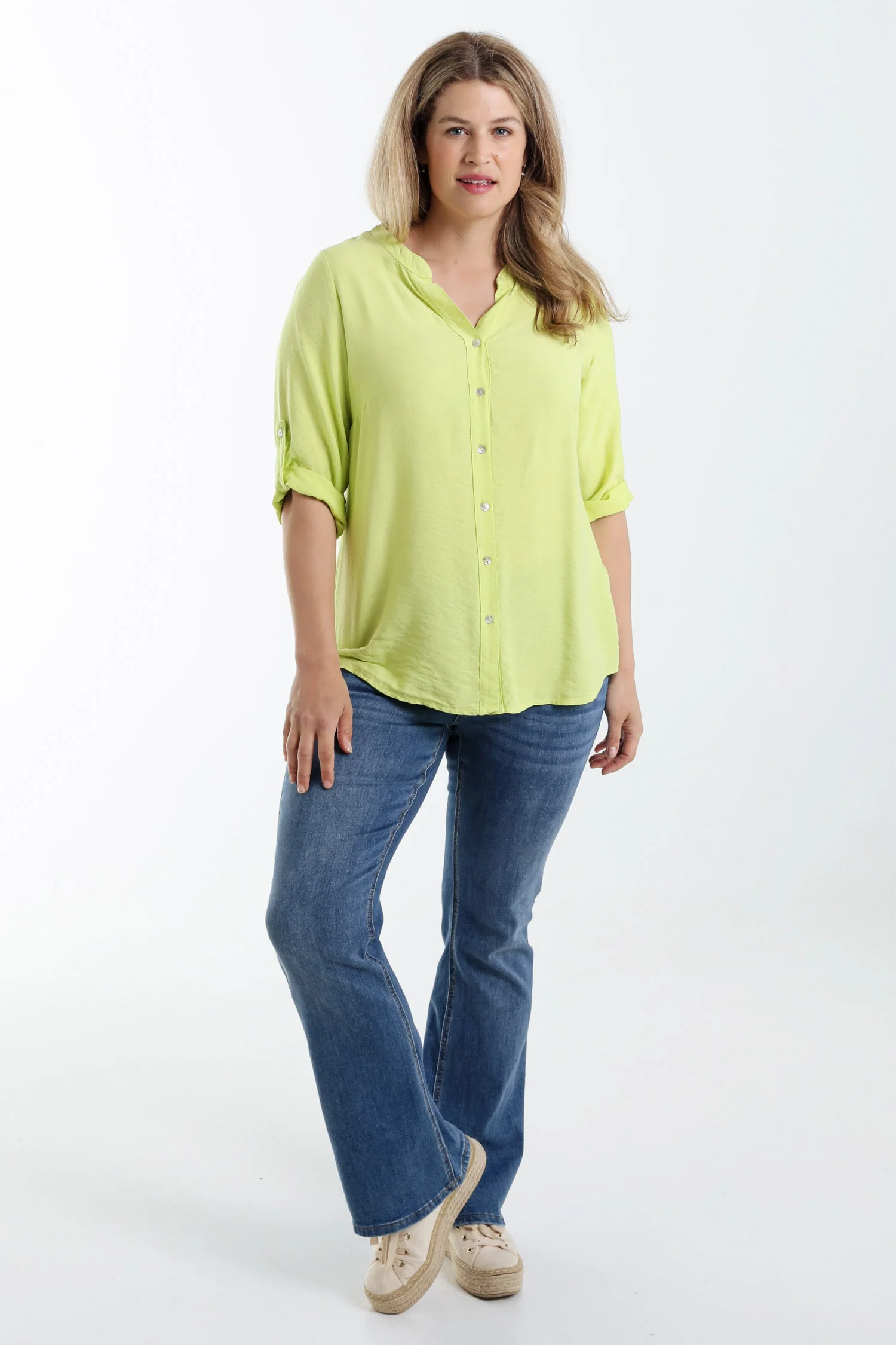 Blouse en viscose uni - Image 41