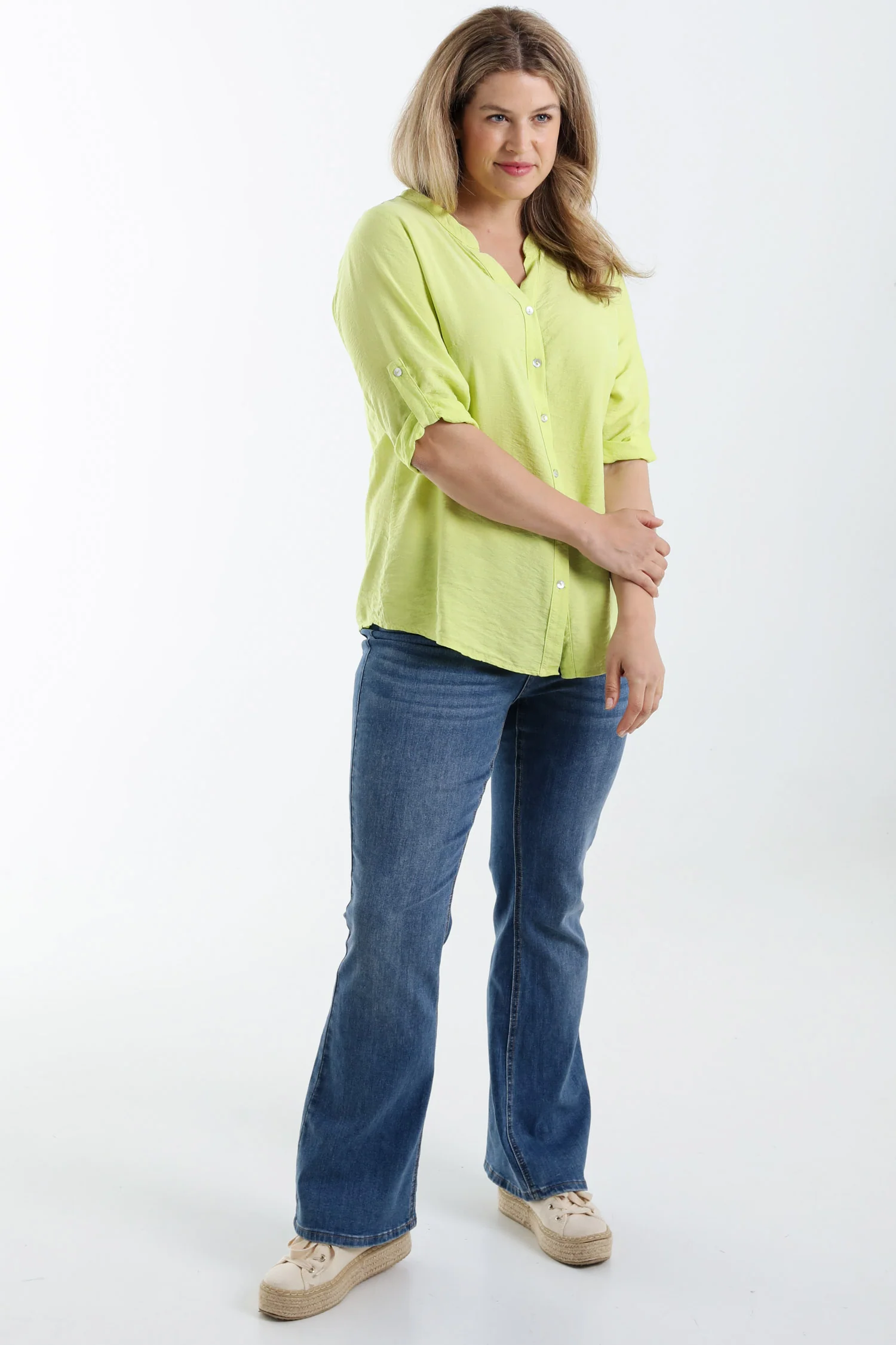 Blouse en viscose uni - Image 42