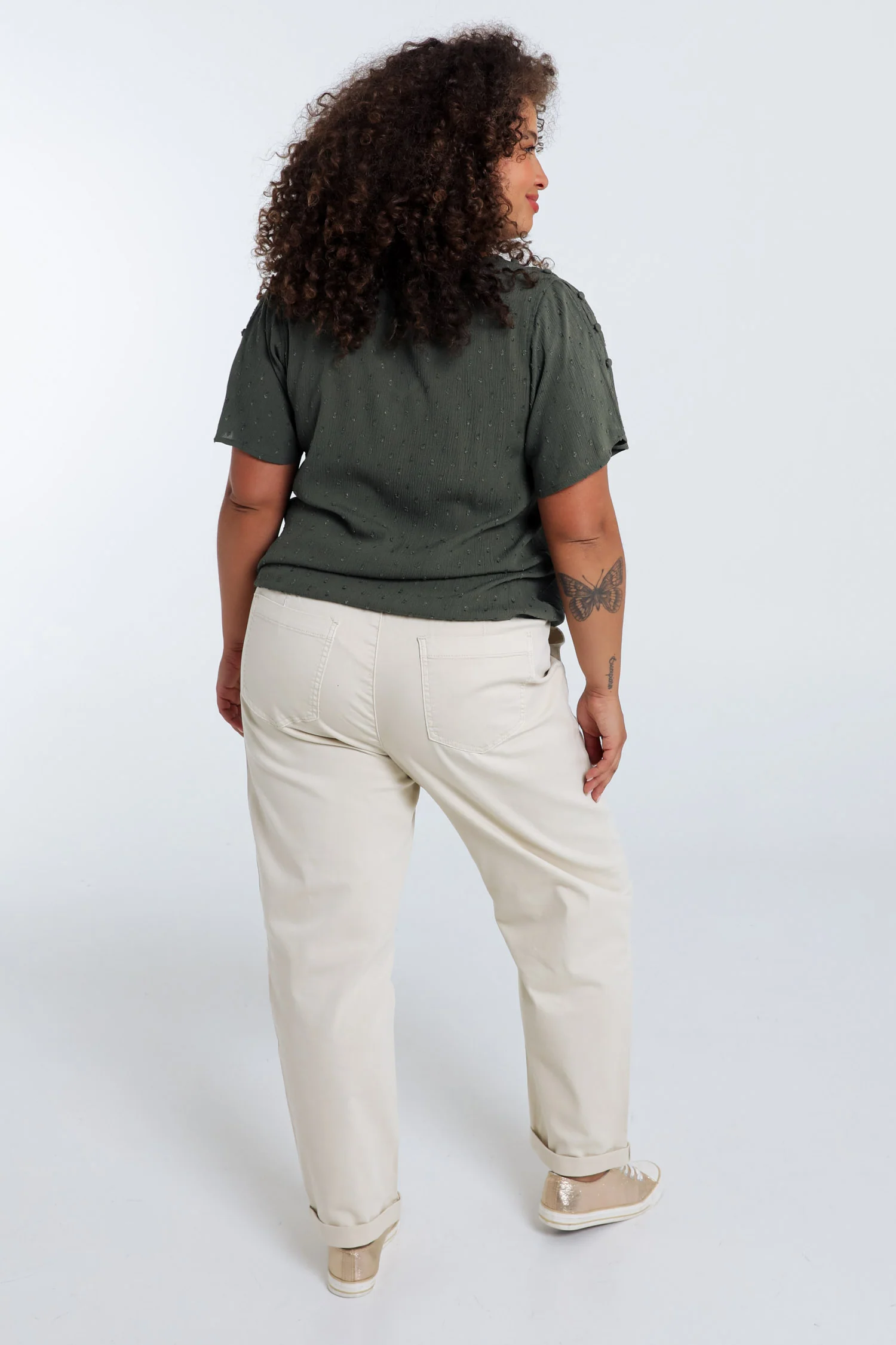 Blouse en viscose unie - Image 13