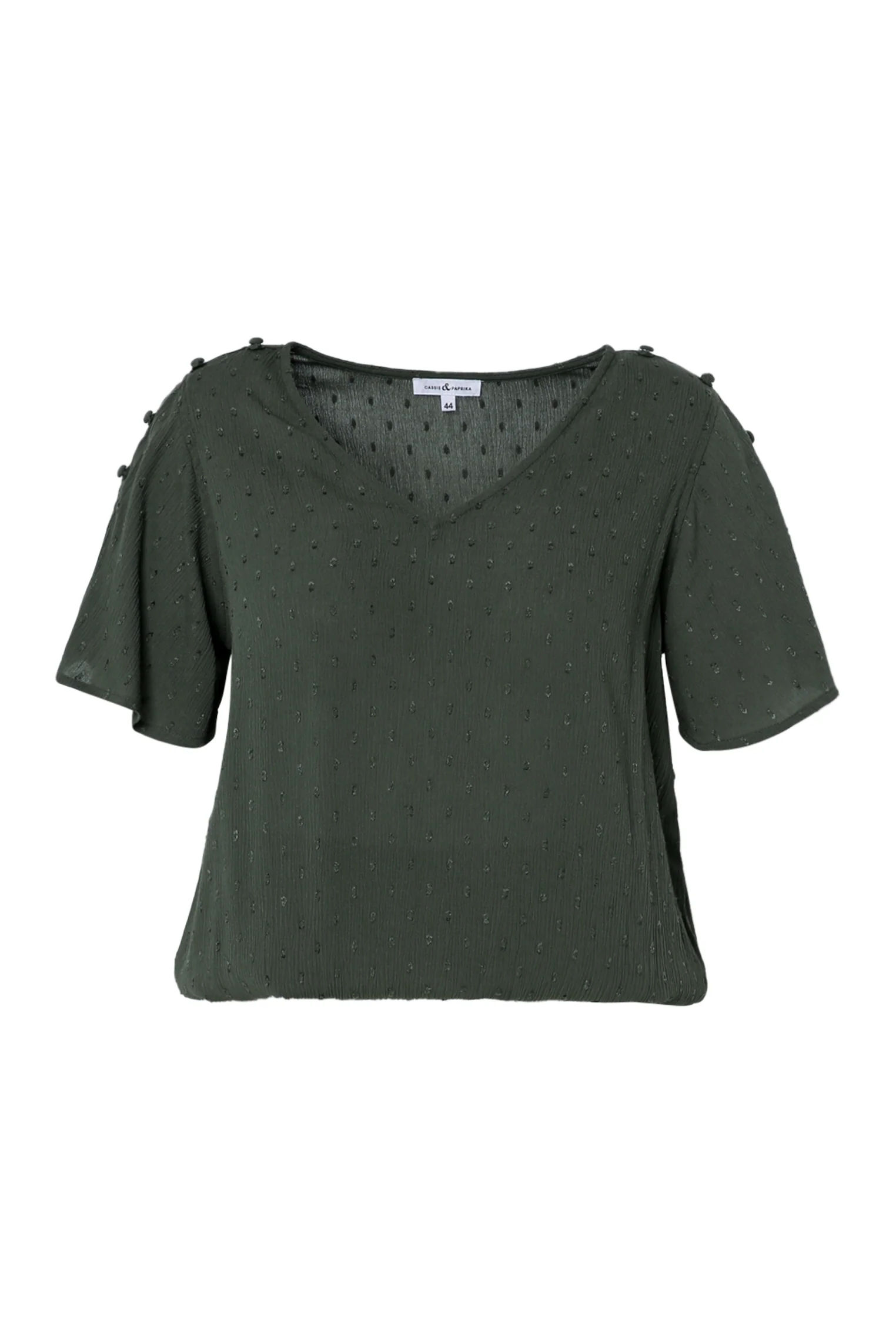 Blouse en viscose unie - Image 21