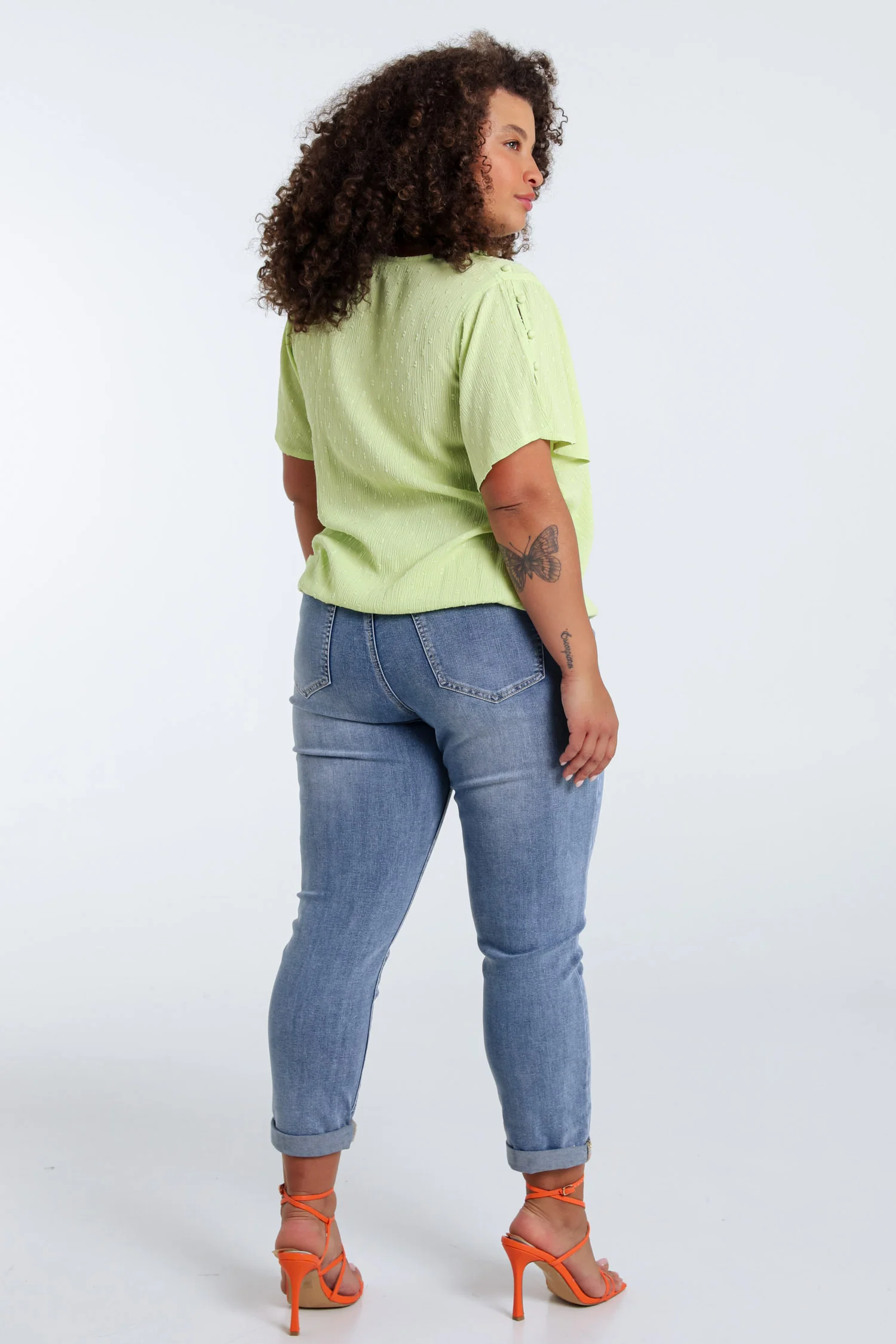 Blouse en viscose unie - Image 35