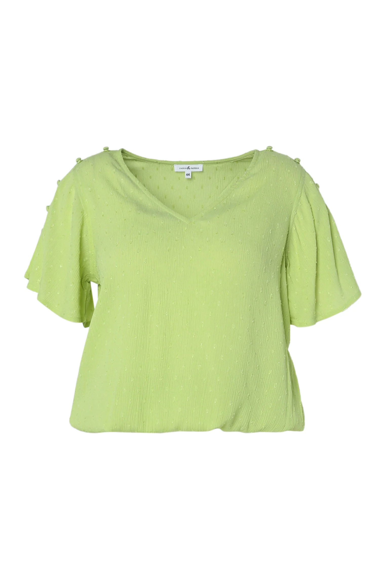 Blouse en viscose unie - Image 43