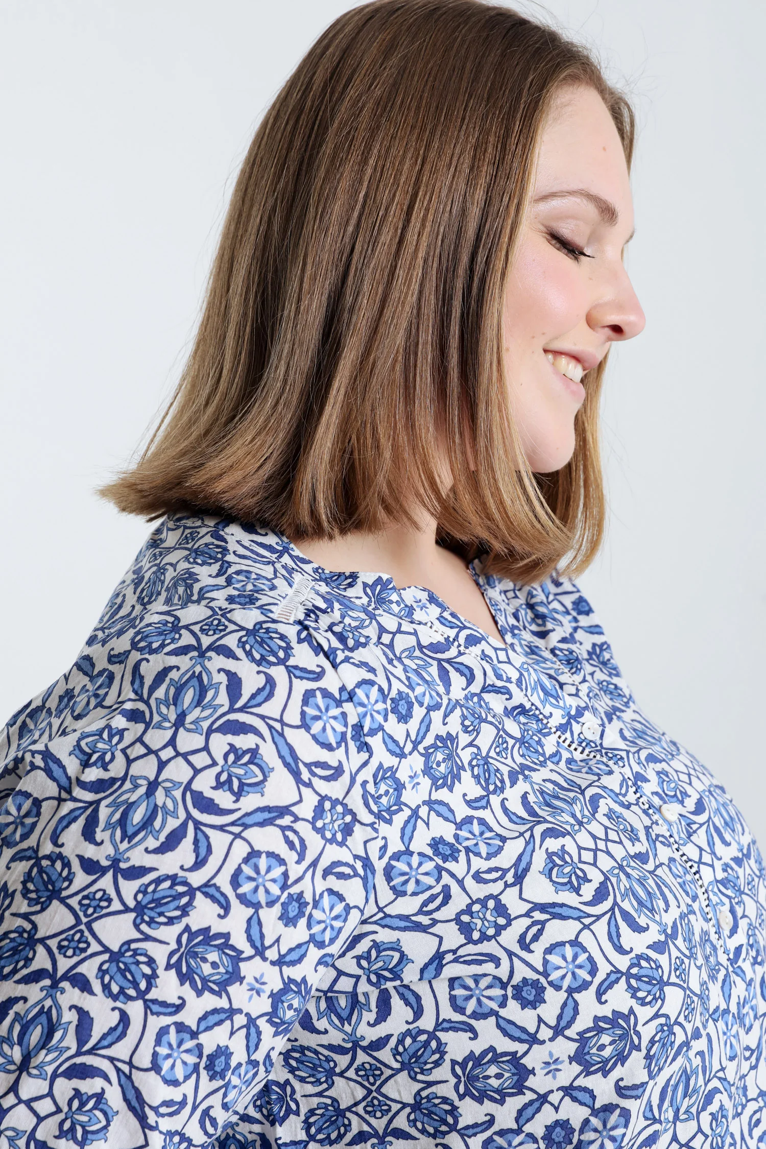 Blouse imprimé bicolore - Image 5