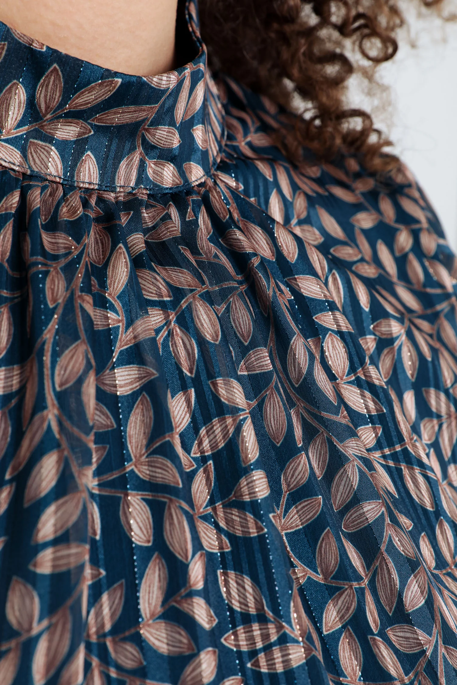 Blouse imprimé feuilles - Image 6