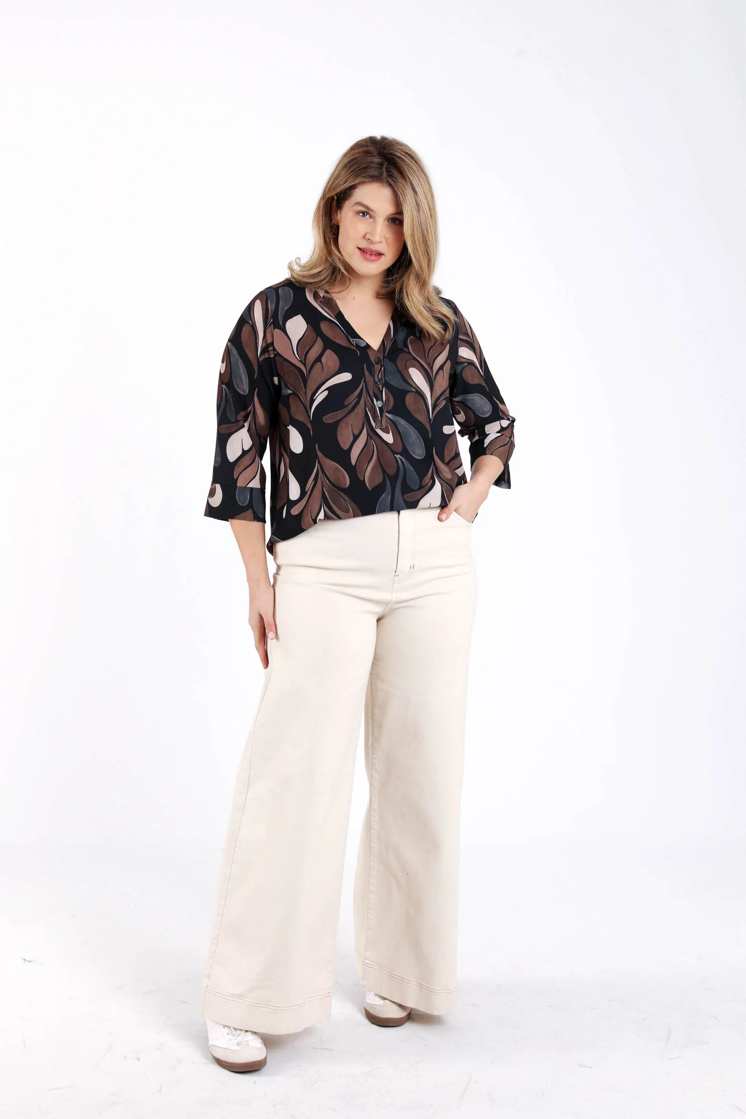 Blouse imprimé graphique - Image 9