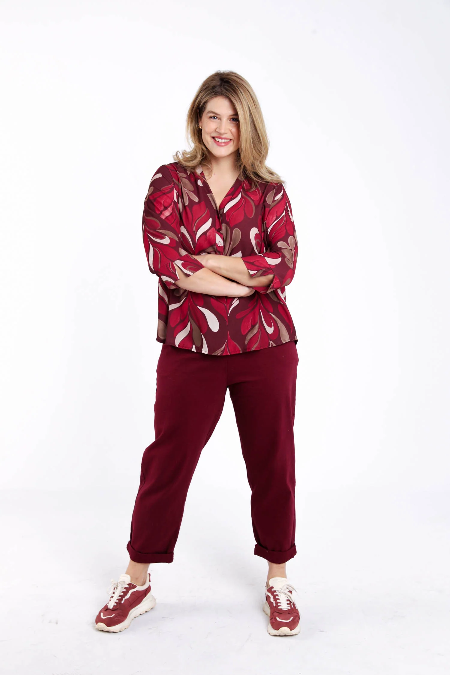 Blouse imprimé graphique - Image 9