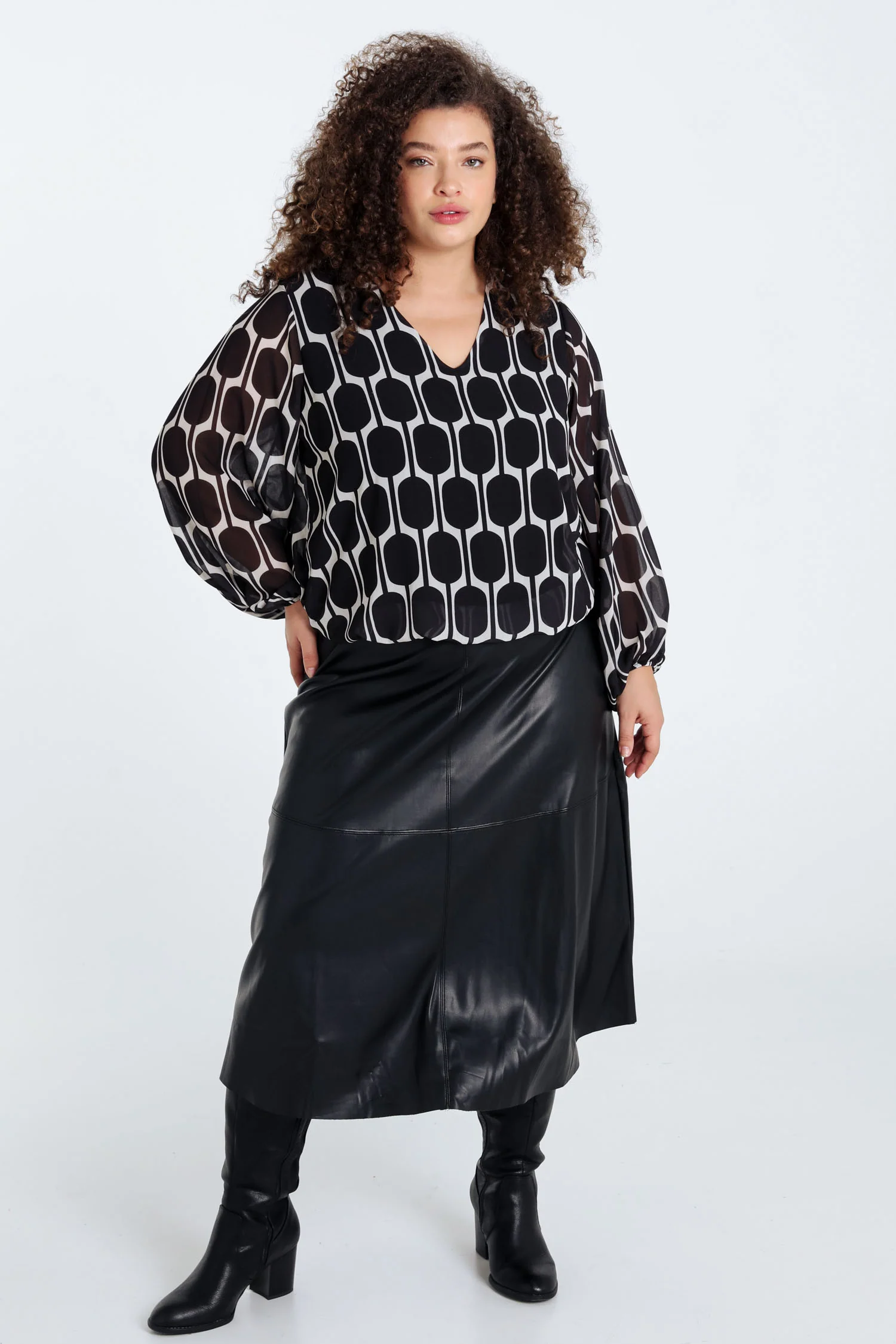 Blouse imprimé graphique - Image 18