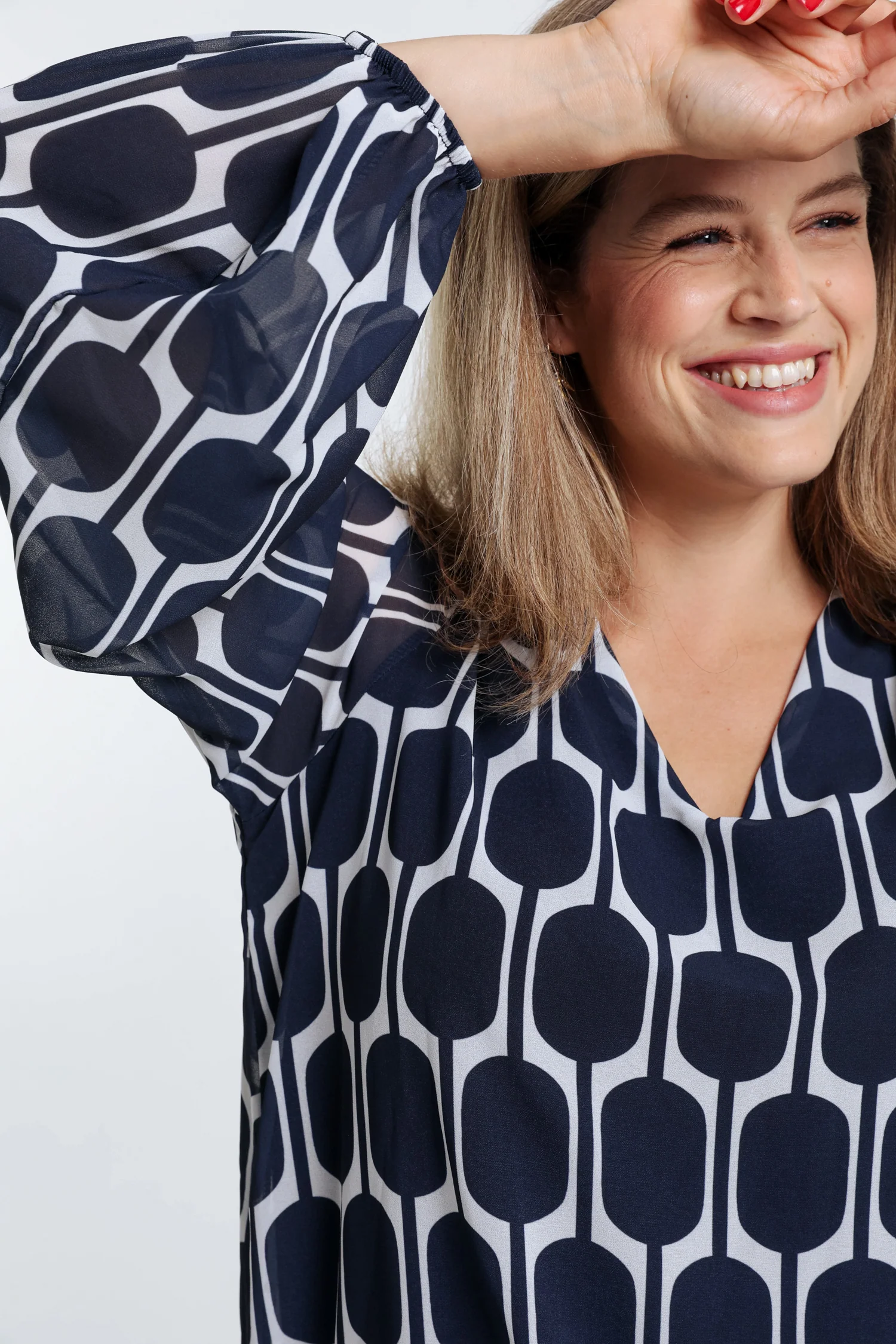 Blouse imprimé graphique - Image 4