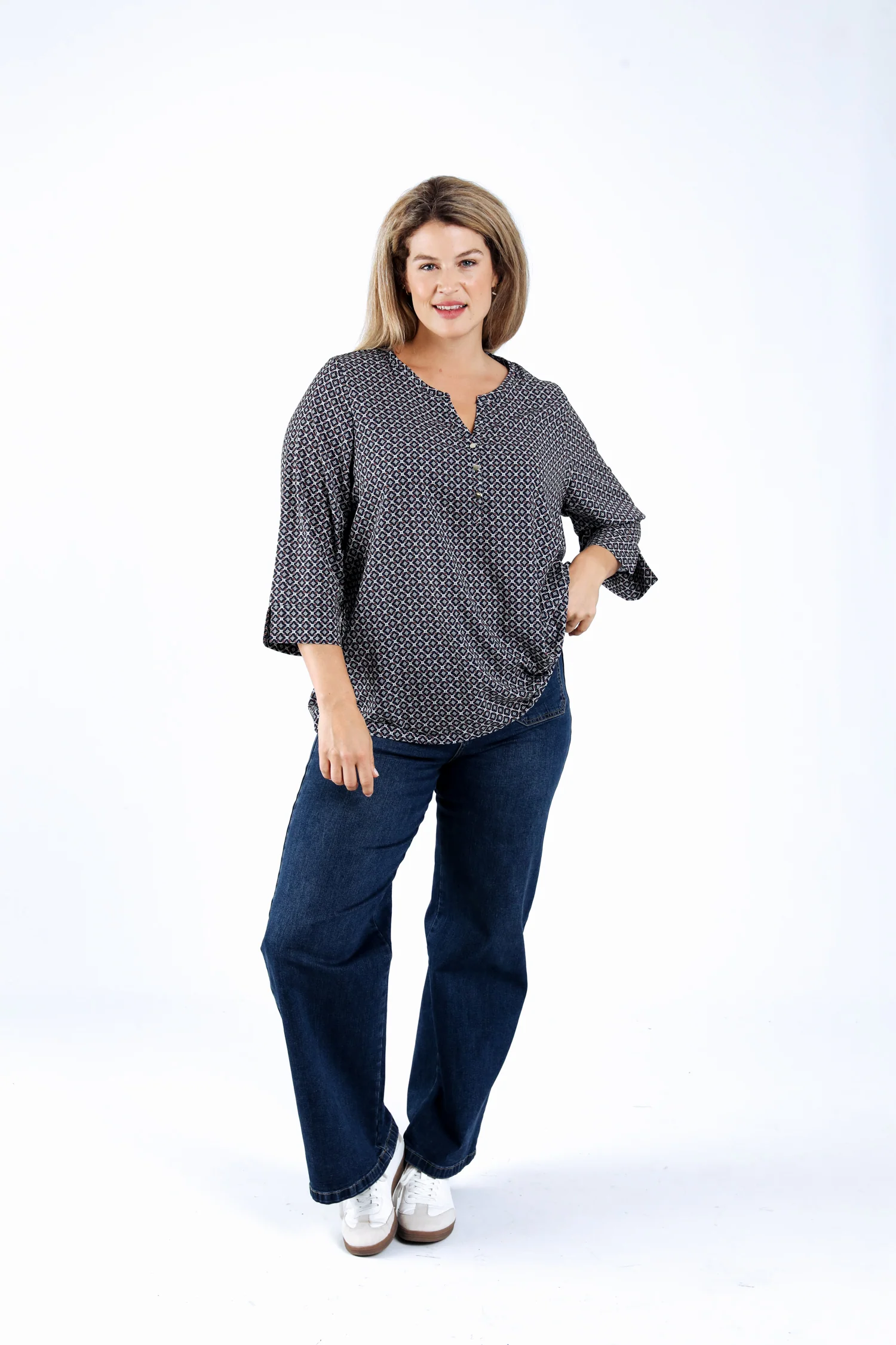 Blouse imprimé graphique - Image 5