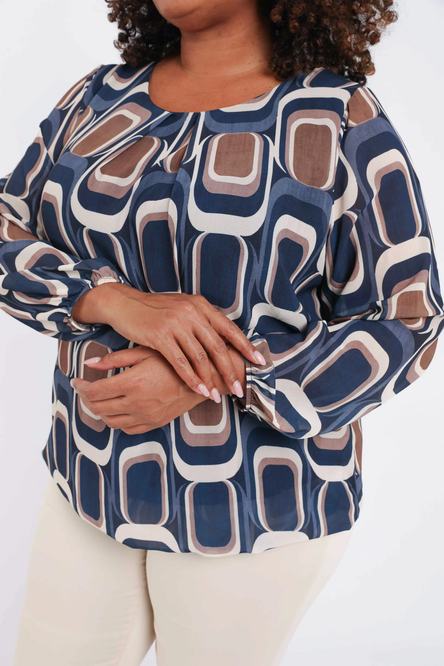 Blouse imprimé graphique - Image 4
