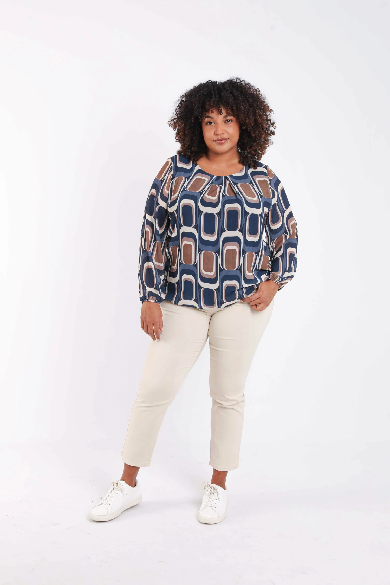 Blouse imprimé graphique - Image 7