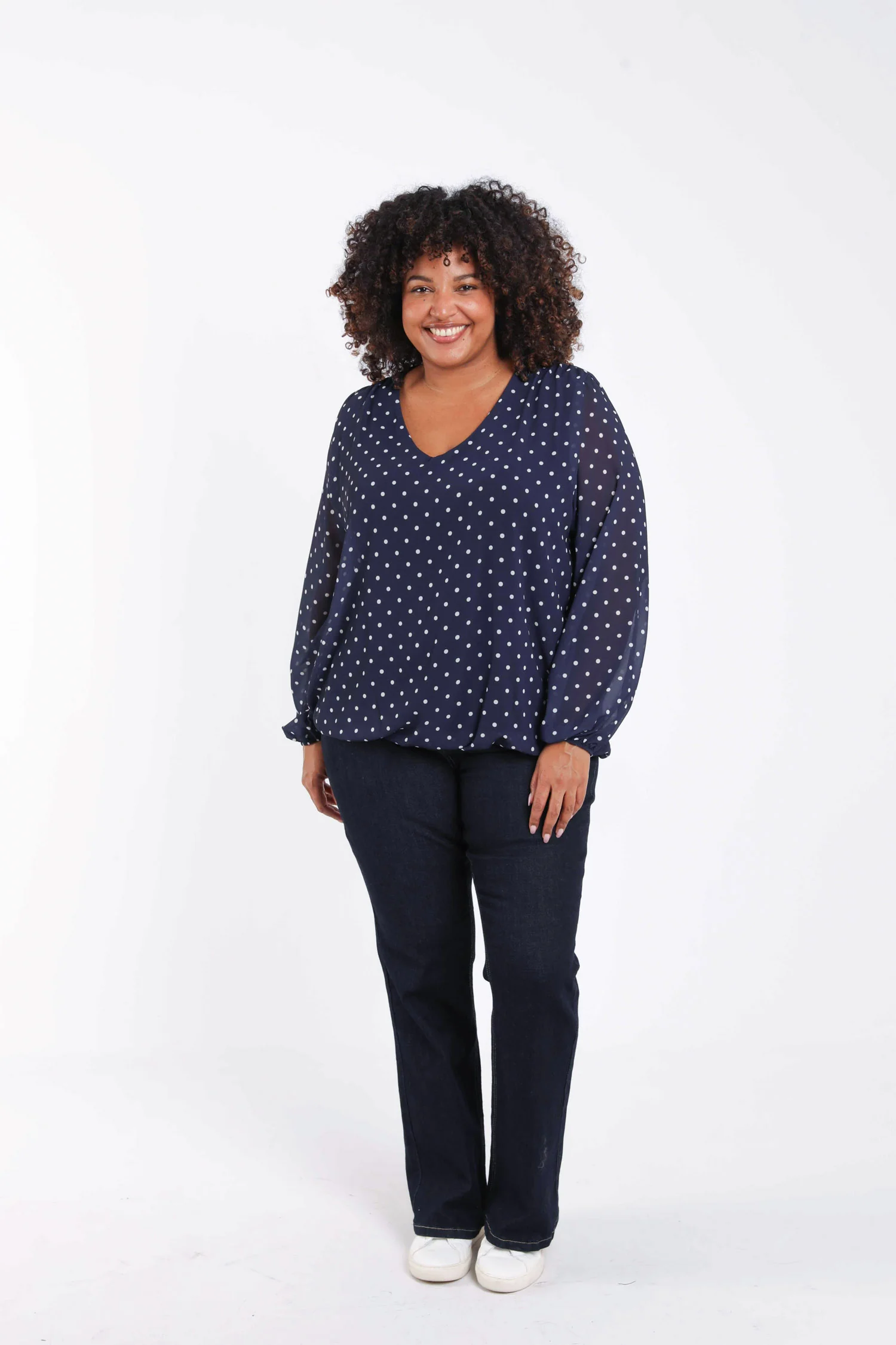 Blouse imprimé pois - Image 7
