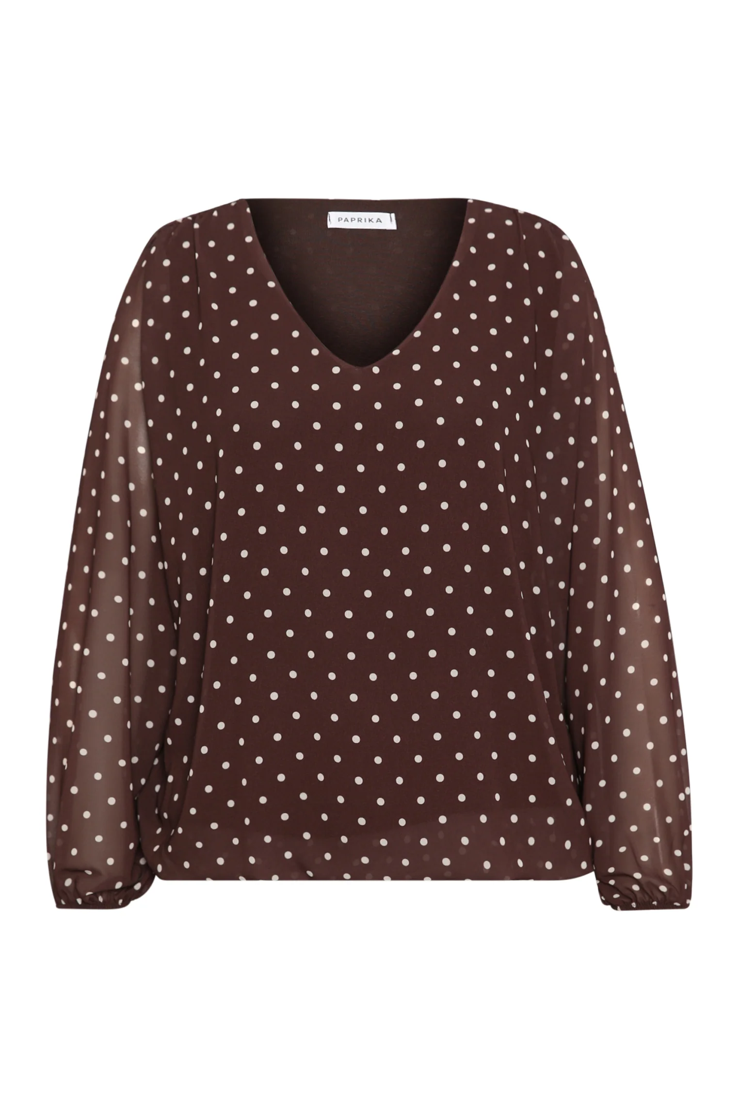 Blouse imprimé pois - Image 9