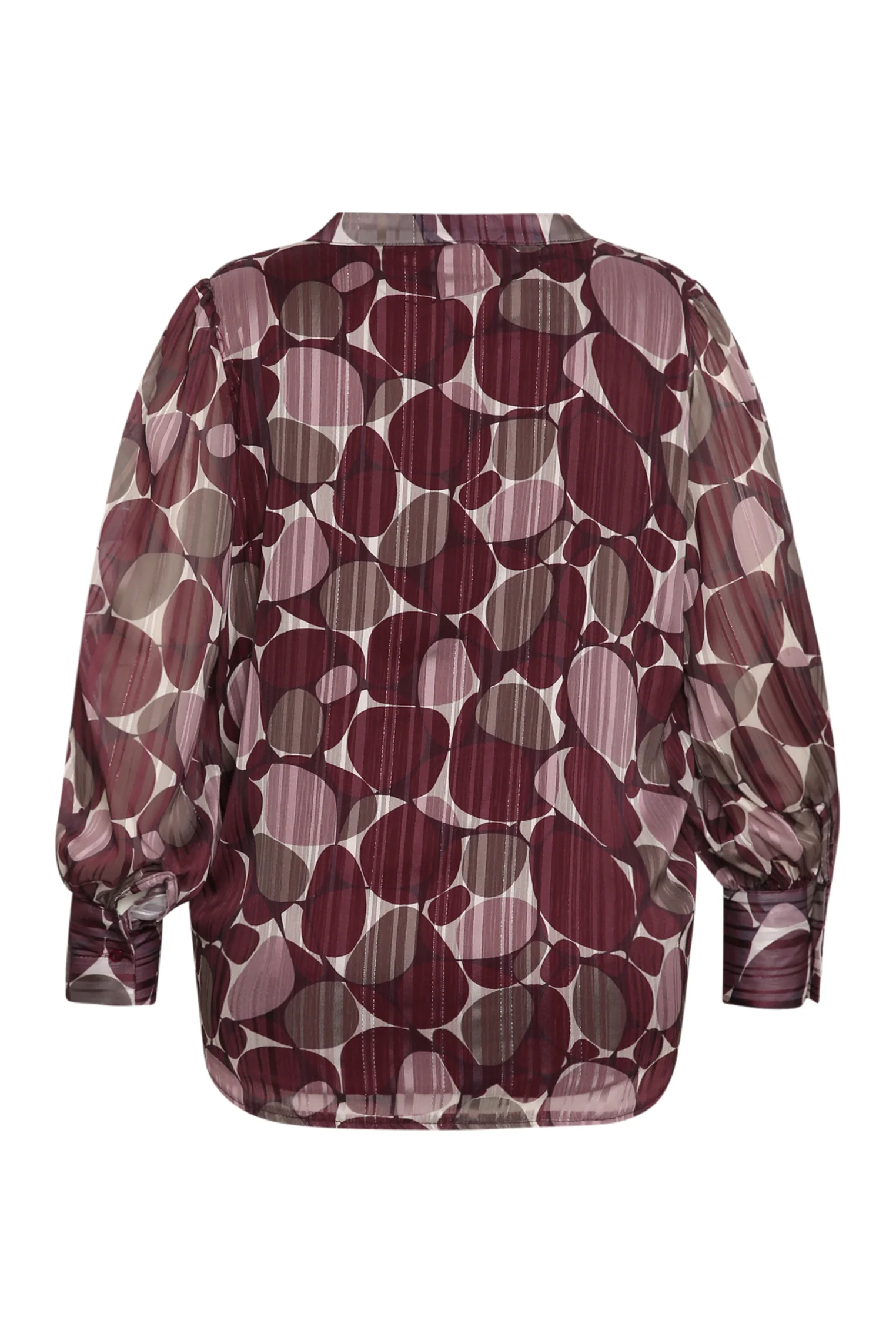 Blouse imprimé ronds avec foil - Image 7