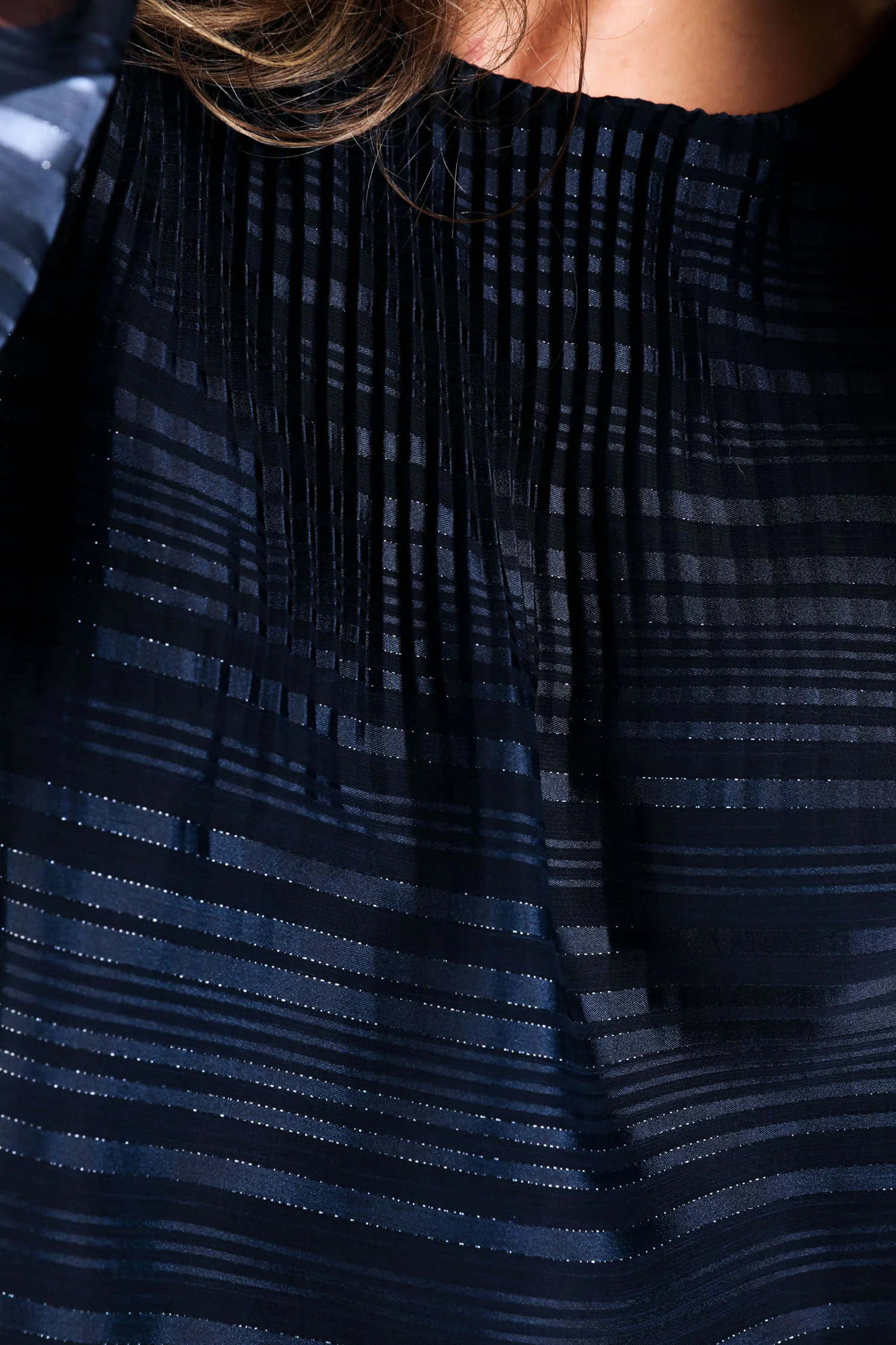 Blouse plissée imprimé ronds - Image 6