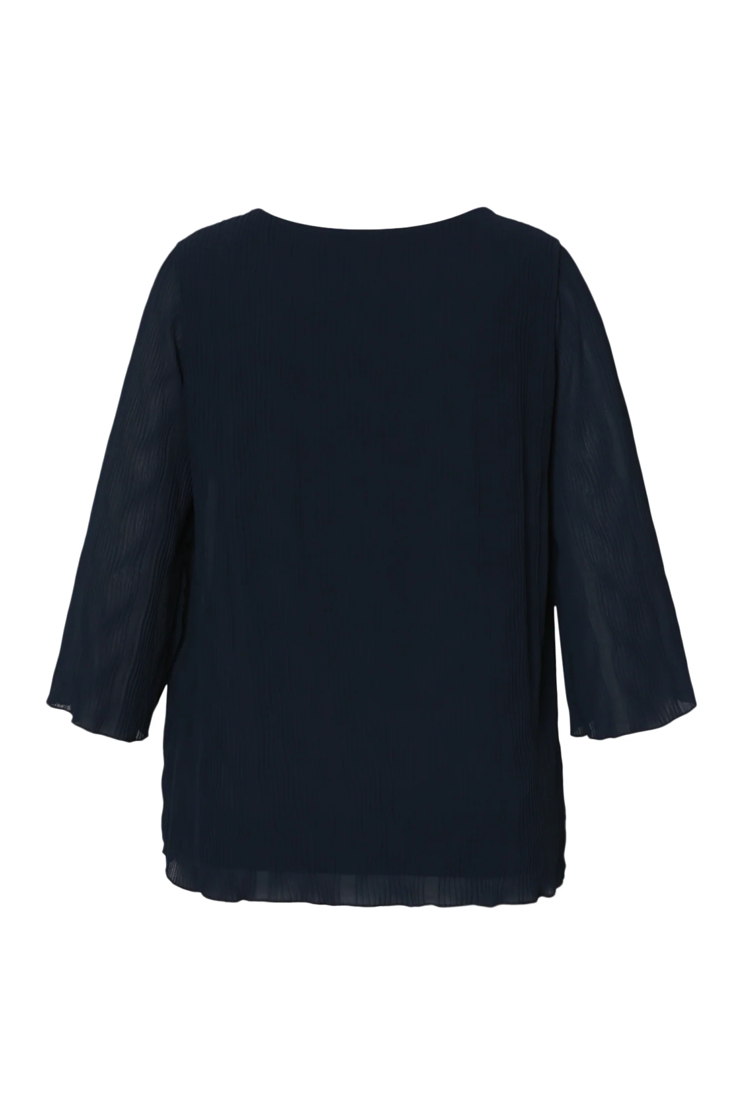 Blouse plissée unie - Image 8