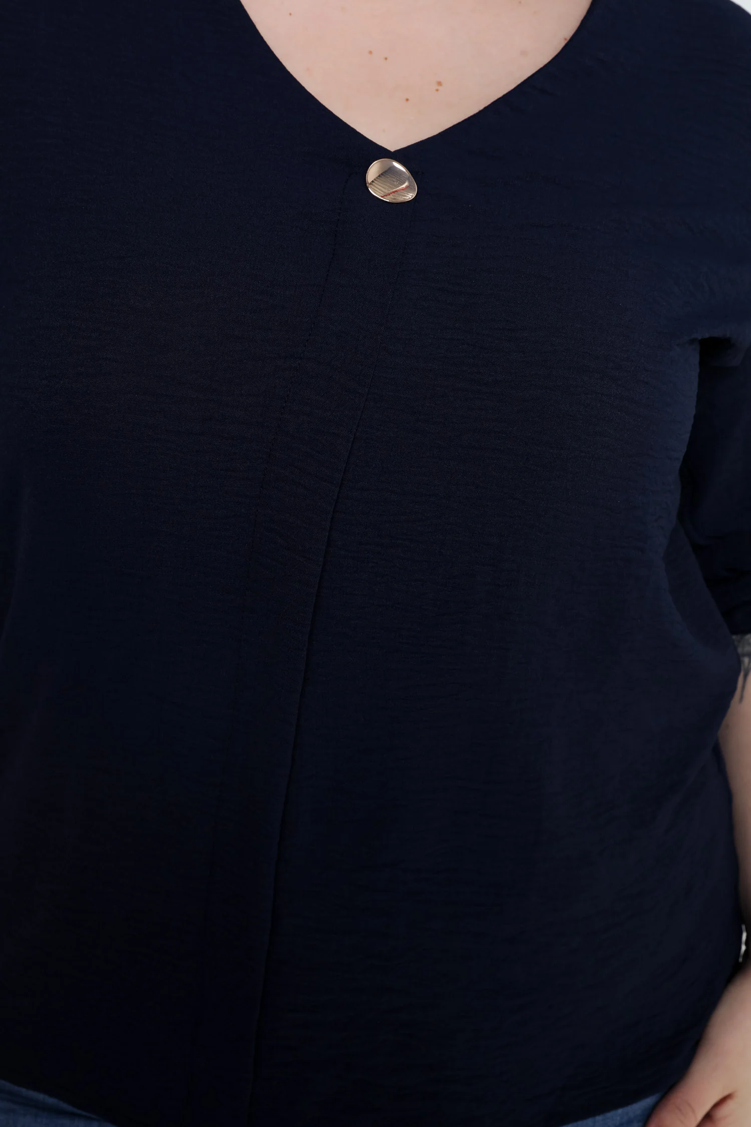 Blouse unie - Image 5