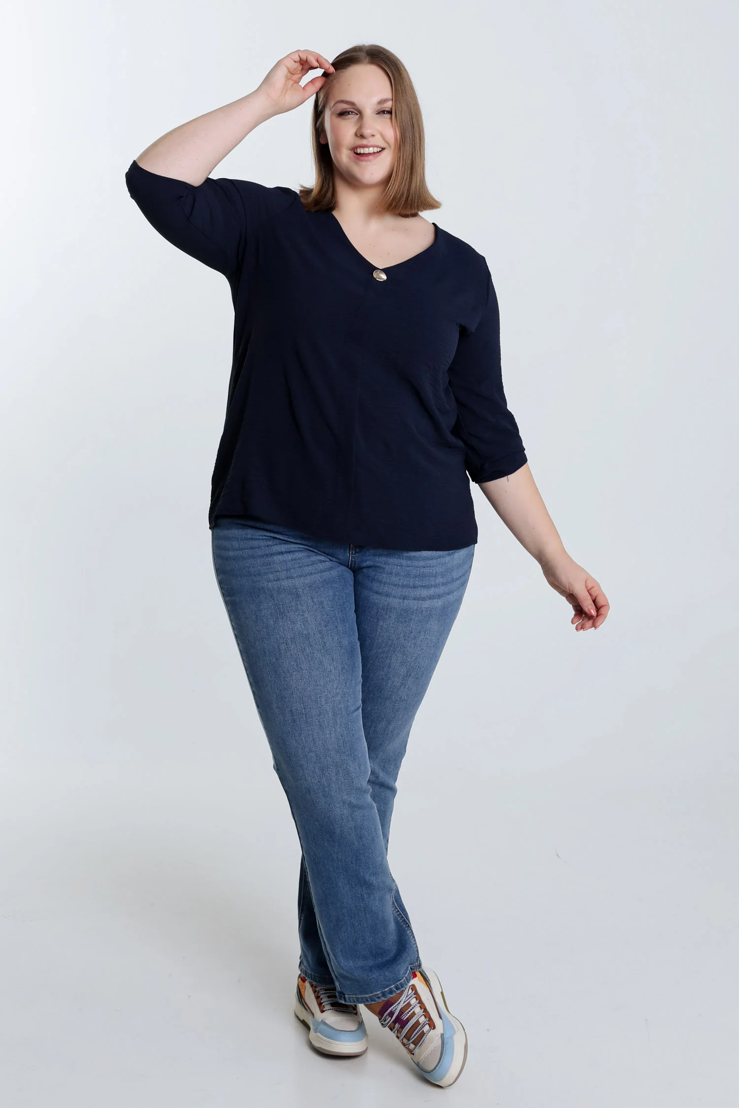 Blouse unie - Image 7
