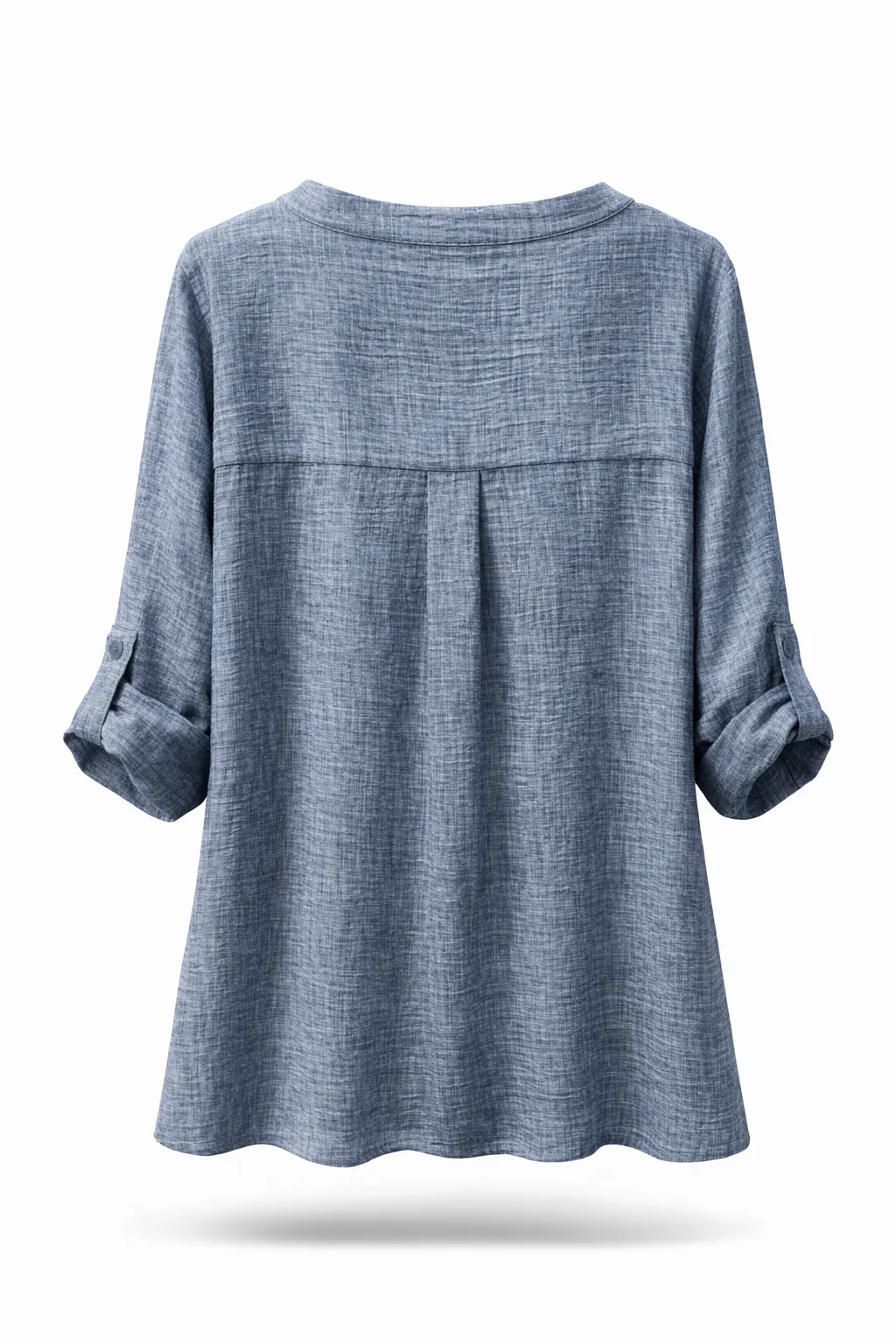 Blouse unie chinée - Image 9