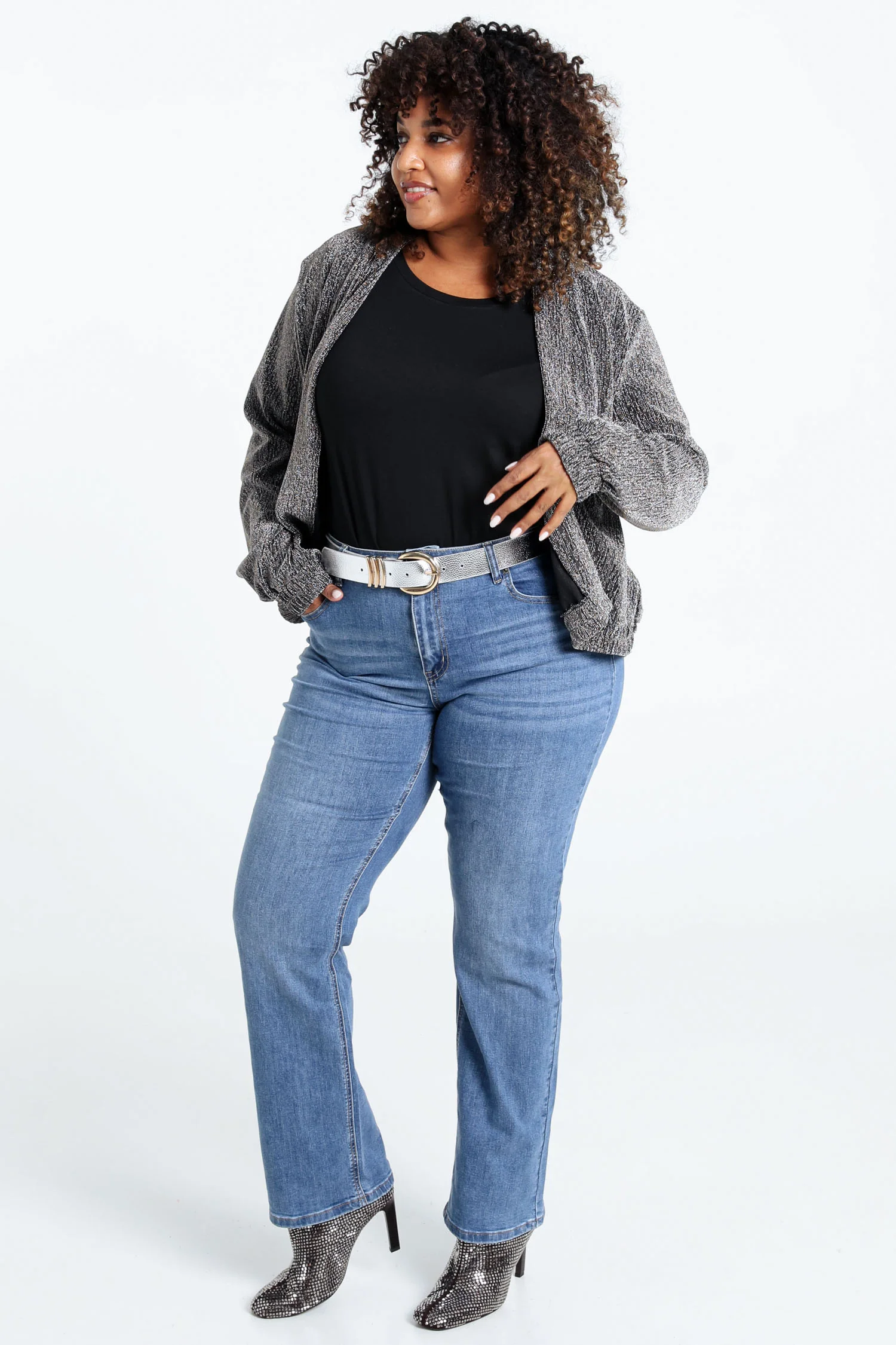 Bomber en lurex - Image 7