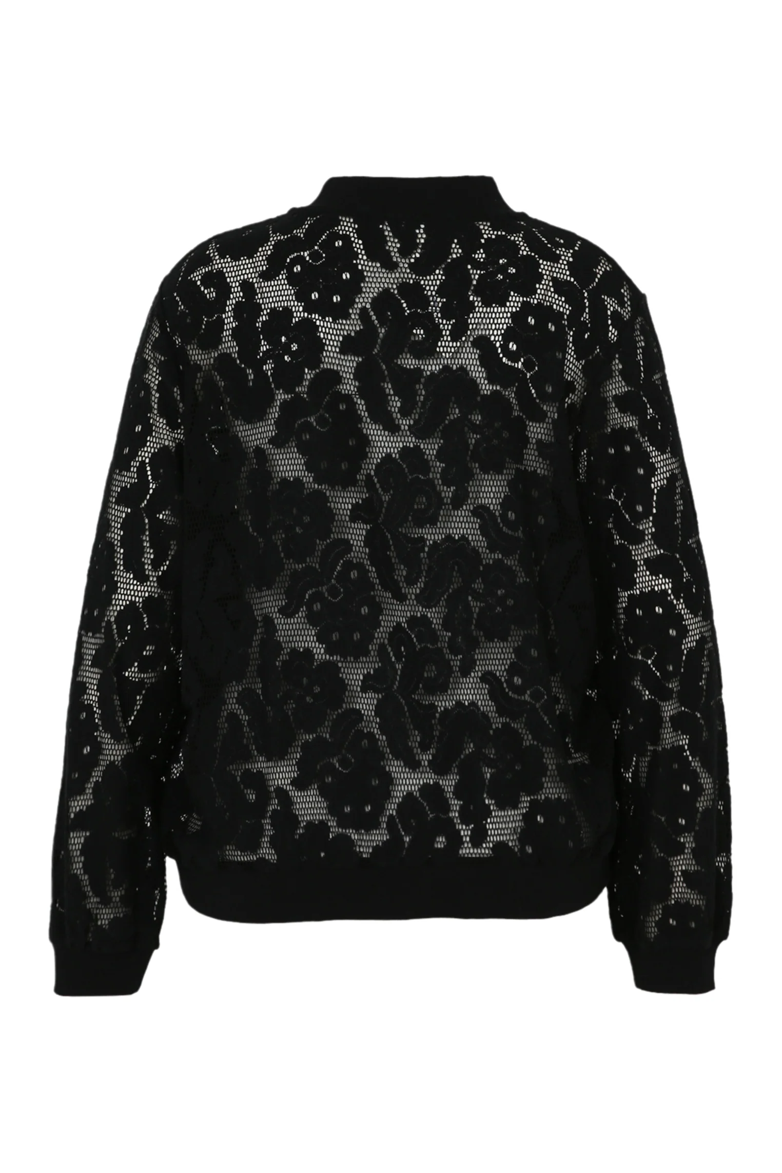 Bomber maille filet floral - Image 11