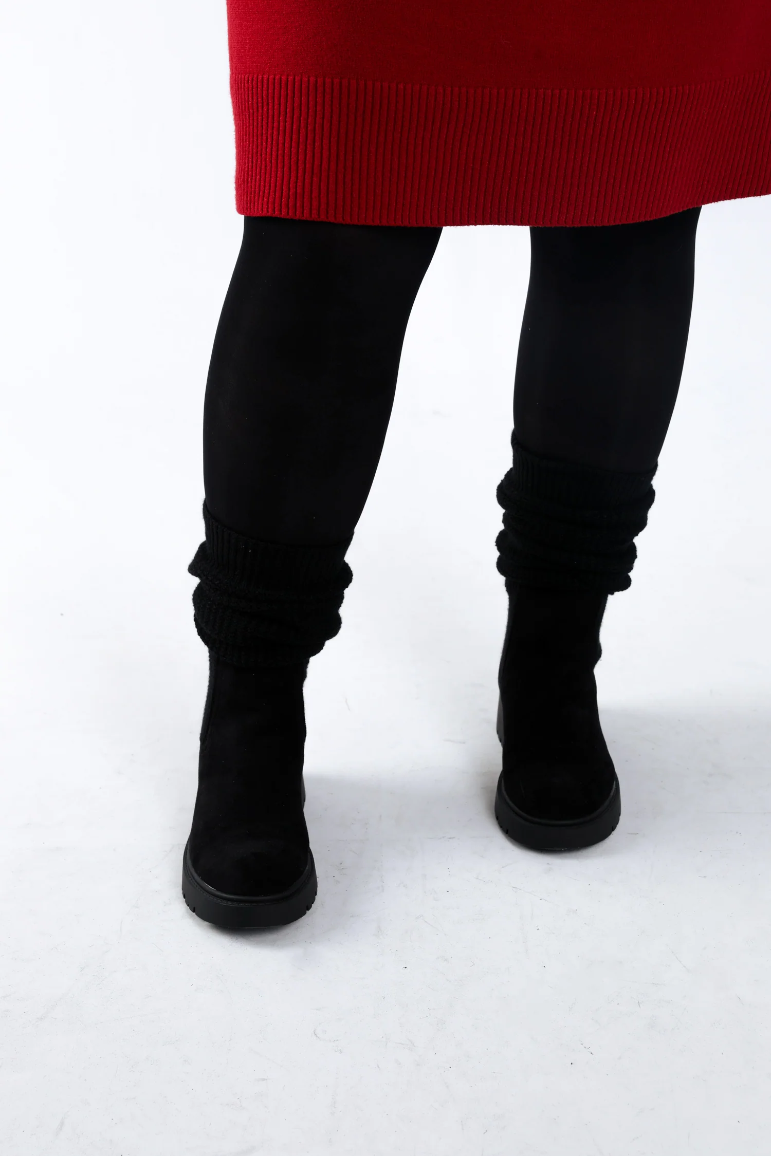 Bottes 2 en 1 en tricot - Image 4