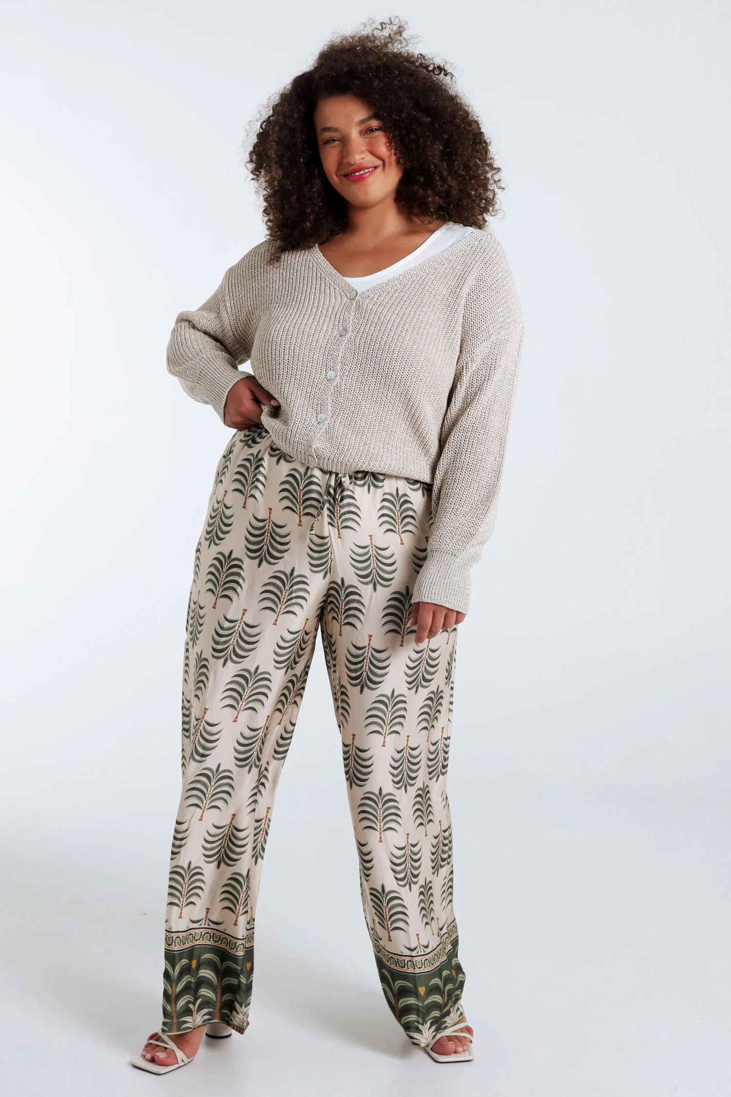 Cardigan boutonné uni - Image 9